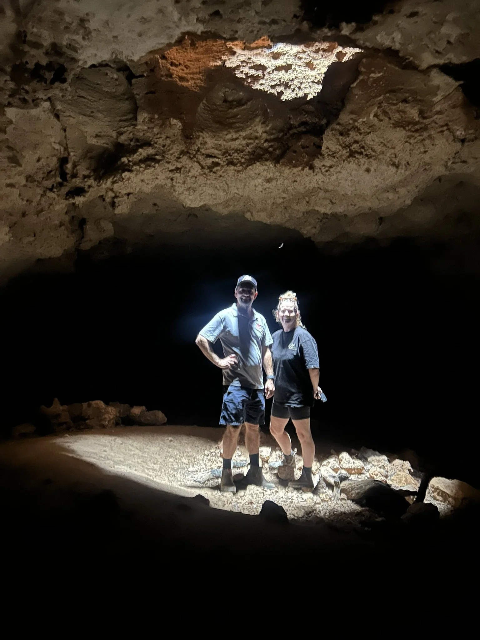 Madura Cave couple
