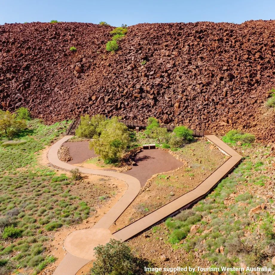 Murujuga National Park boardwalk