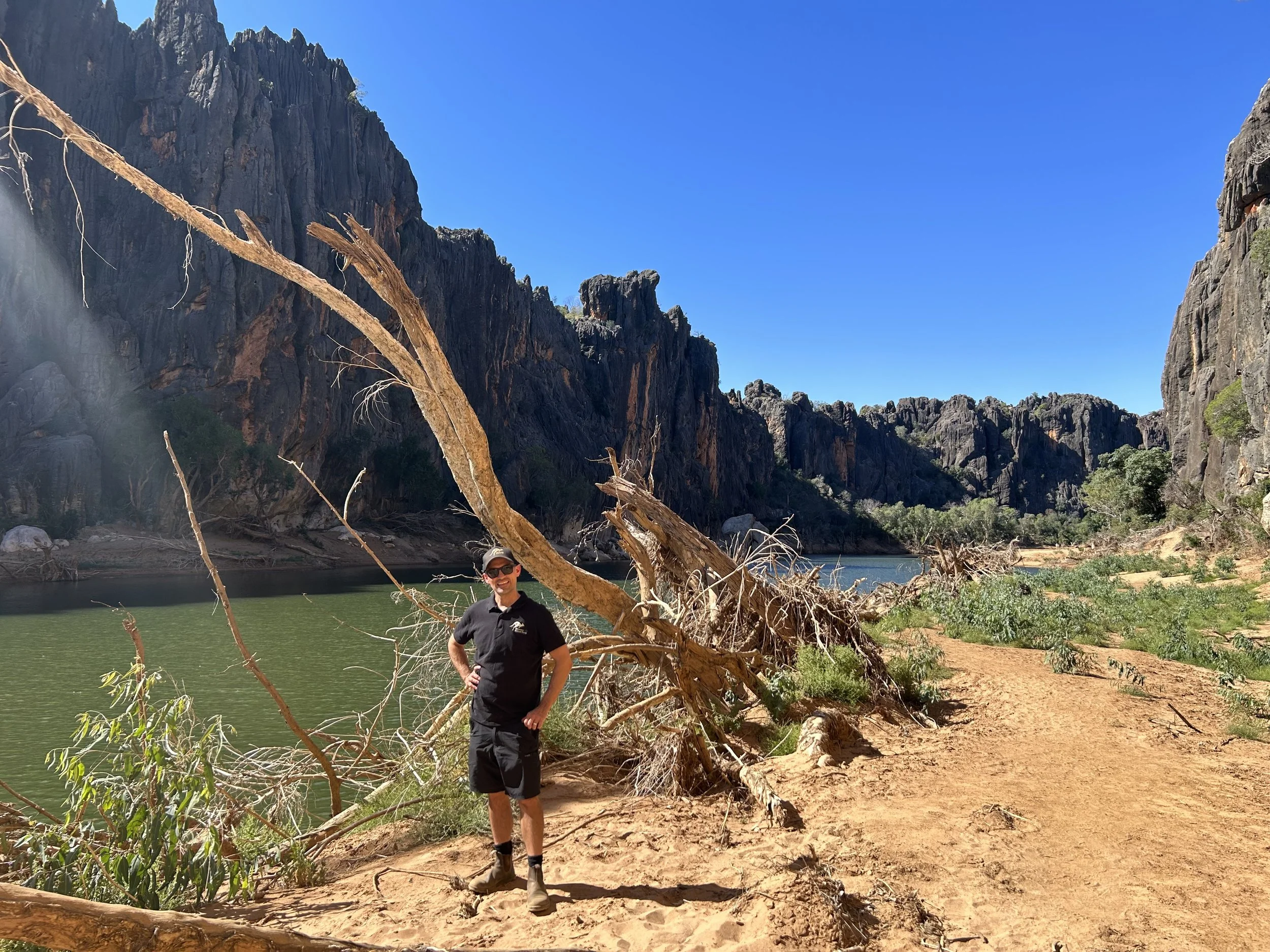 Windjana Gorge after 2023 floods