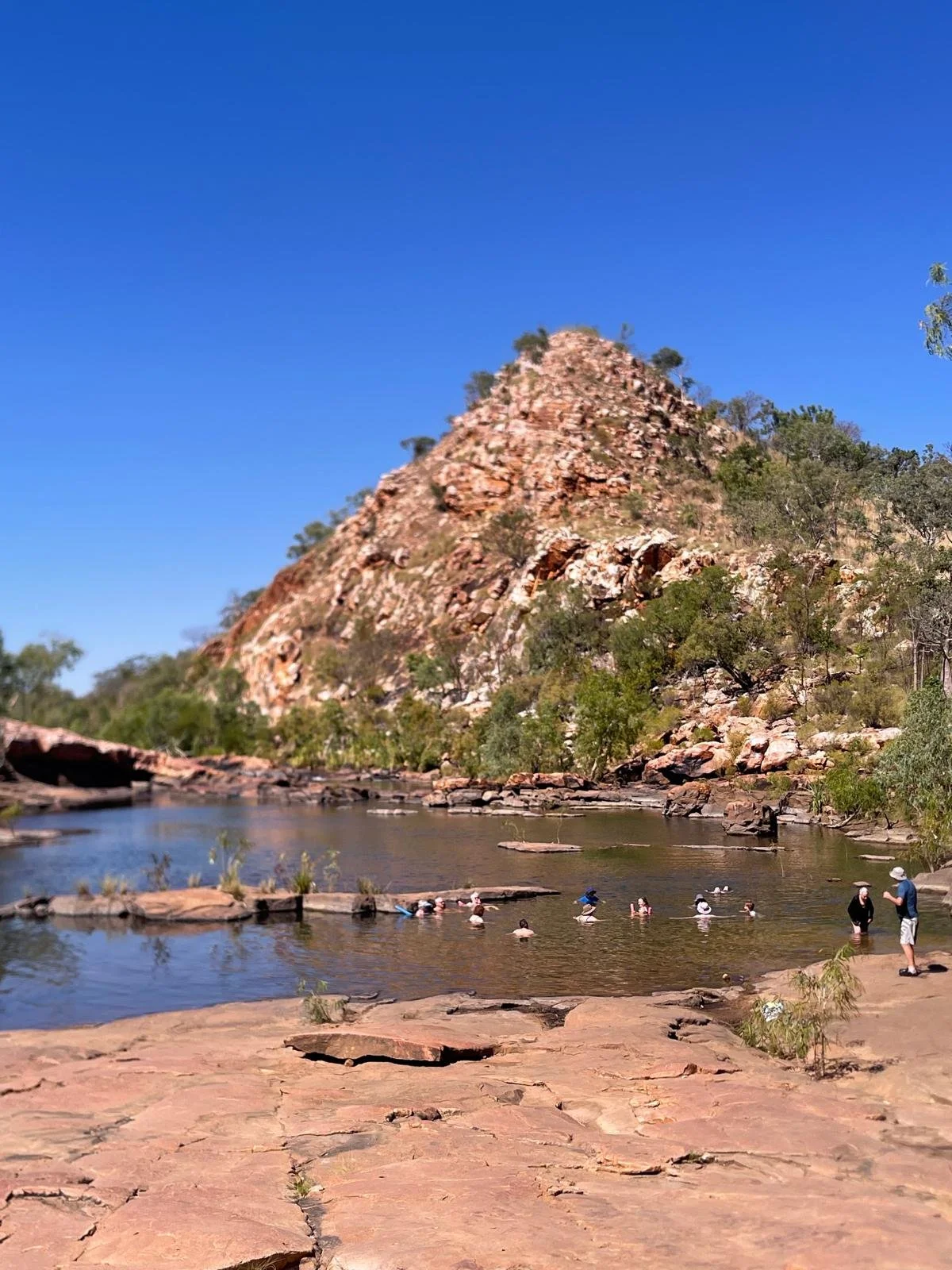 Bell Gorge swim Dilmanyi
