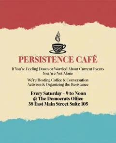 Democrats Persistence Café