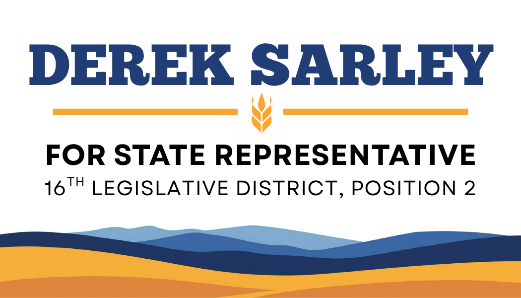 ✅ Derek Sarley for LD16