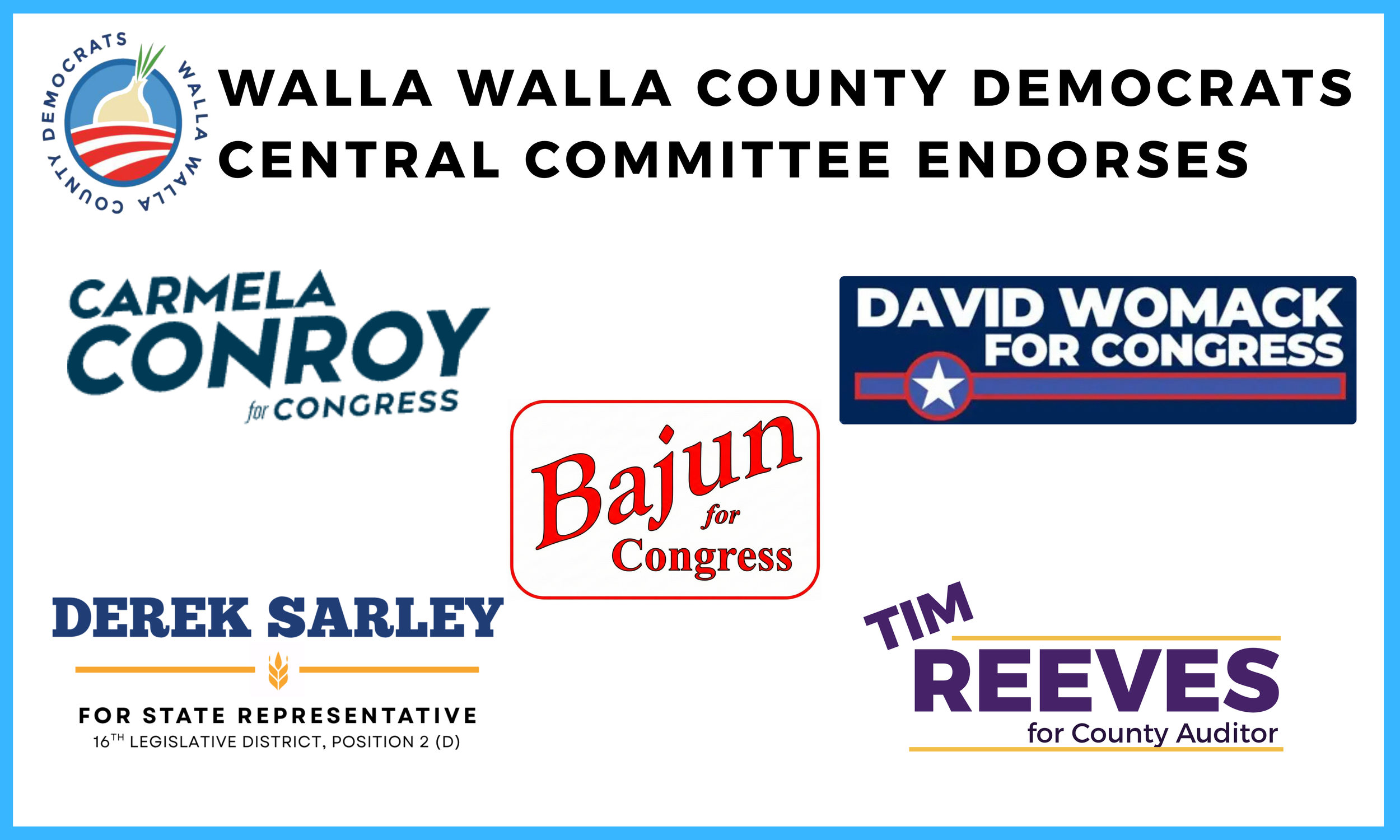 Walla Walla County Democrats Endorse 2026 Candidates