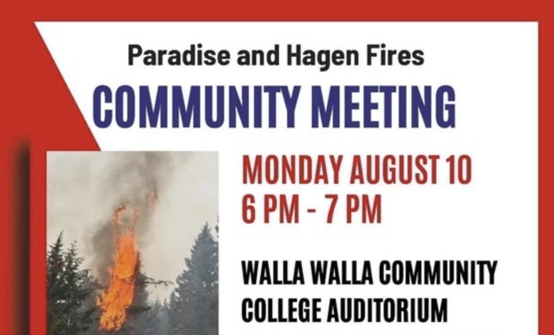 Paradise & Hagen Fires Community Meeting
