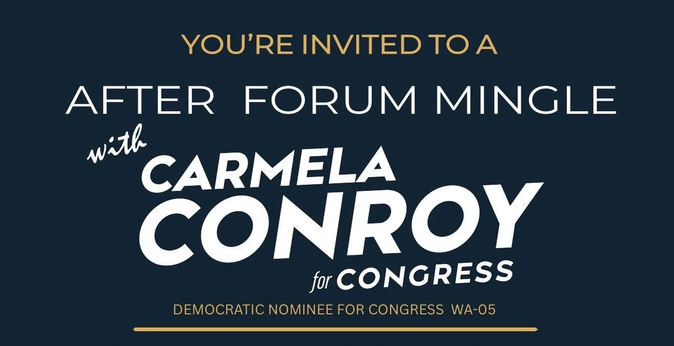 Carmela Conroy's After Forum Mingle