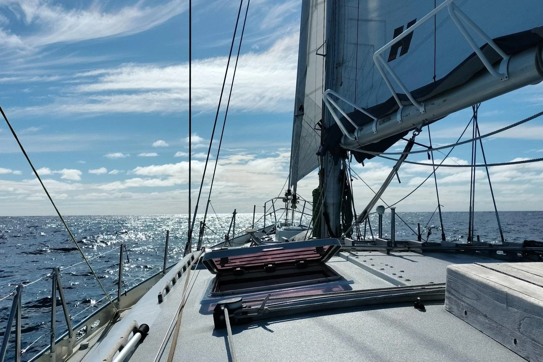 Rough Seas and Crew Casualties