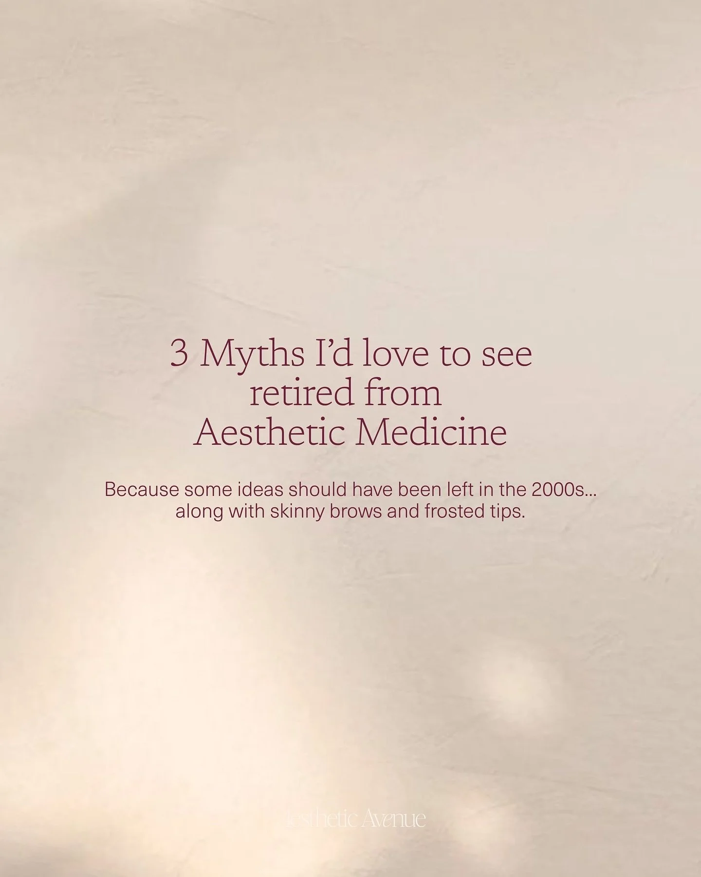 There&rsquo;s a lot of noise in aesthetics and, honestly, not nearly enough truth. Between overhyped &ldquo;miracle&rdquo; treatments, pressure to overfill and a sea of copy-paste approaches, it&rsquo;s no wonder people feel disappointed with their r