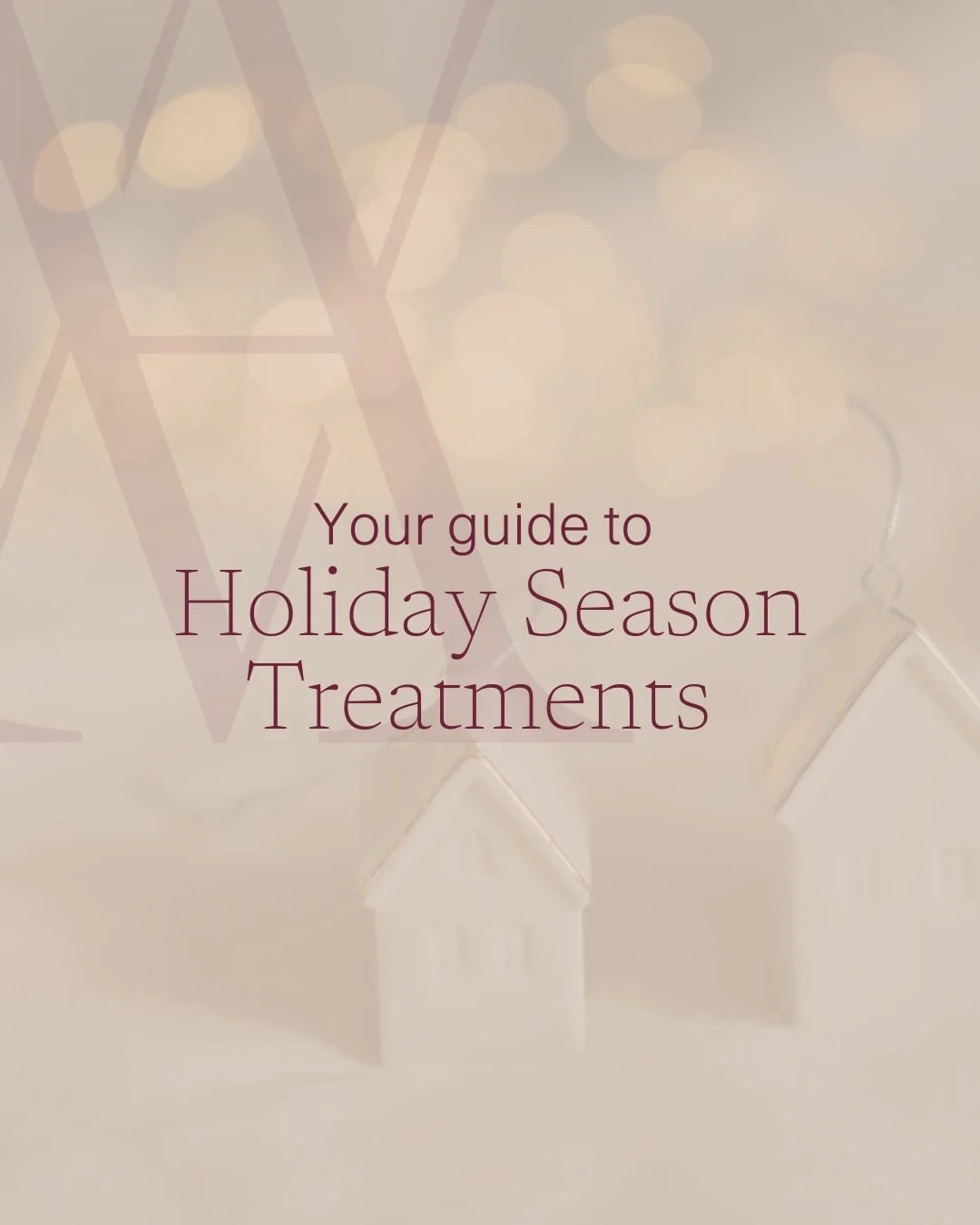 The lead up to the holidays can feel rushed, but your treatments shouldn&rsquo;t.

Thoughtful timing brings ease, confidence, and a much smoother experience overall.

If you haven&rsquo;t yet, contact us to book your treatments in advance so you don&