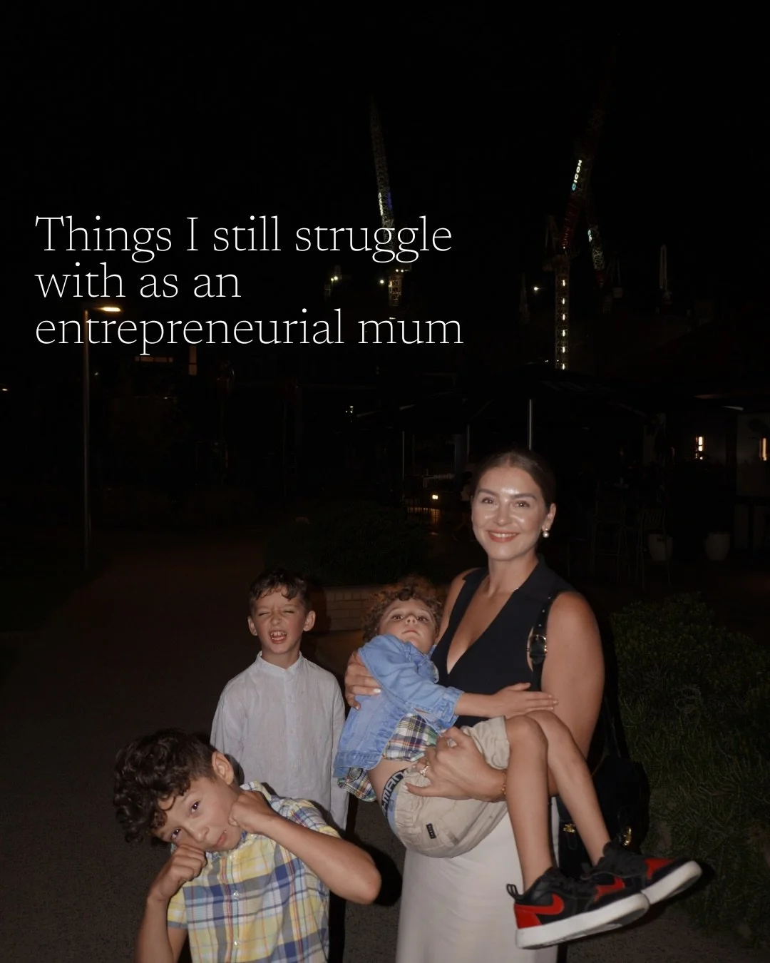 No one talks about this part of being an entrepreneurial mum.

Some days it feels empowering.

Some days it&rsquo;s just a lot.

I&rsquo;m learning that balance isn&rsquo;t about doing everything perfectly, it&rsquo;s about giving yourself grace in t