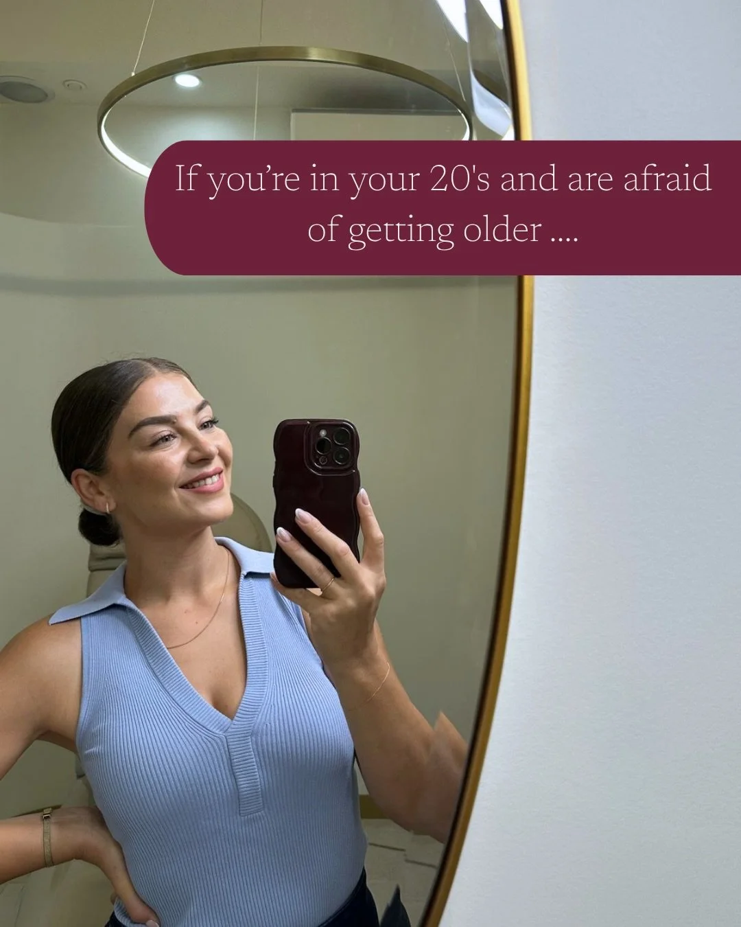 20 year old me didn&rsquo;t know much about skin health and I am so grateful that has changed 😅 

I must say I love my 30&rsquo;s and the person I have become outside of the aesthetic glow up 🥰