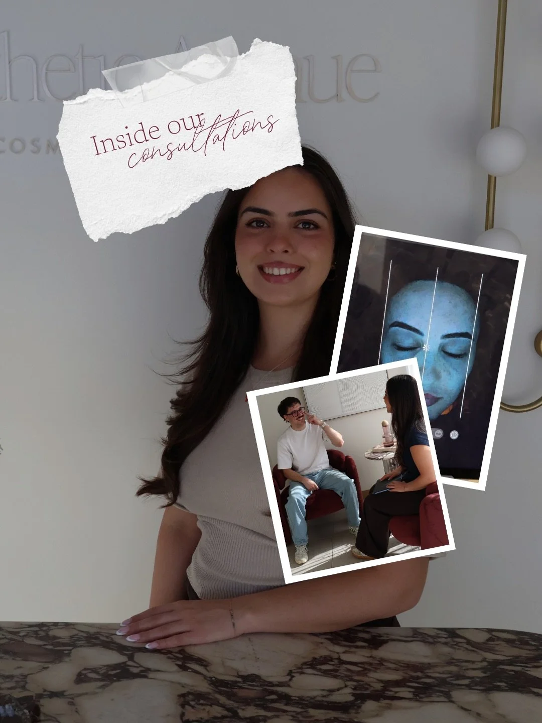 When it comes to our skin consults, we structure each session to give you the time and space to feel heard and seen. 

We start with an in depth conversation, followed by a thorough analysis and treatment (if applicable). 

We pride ourselves on maki