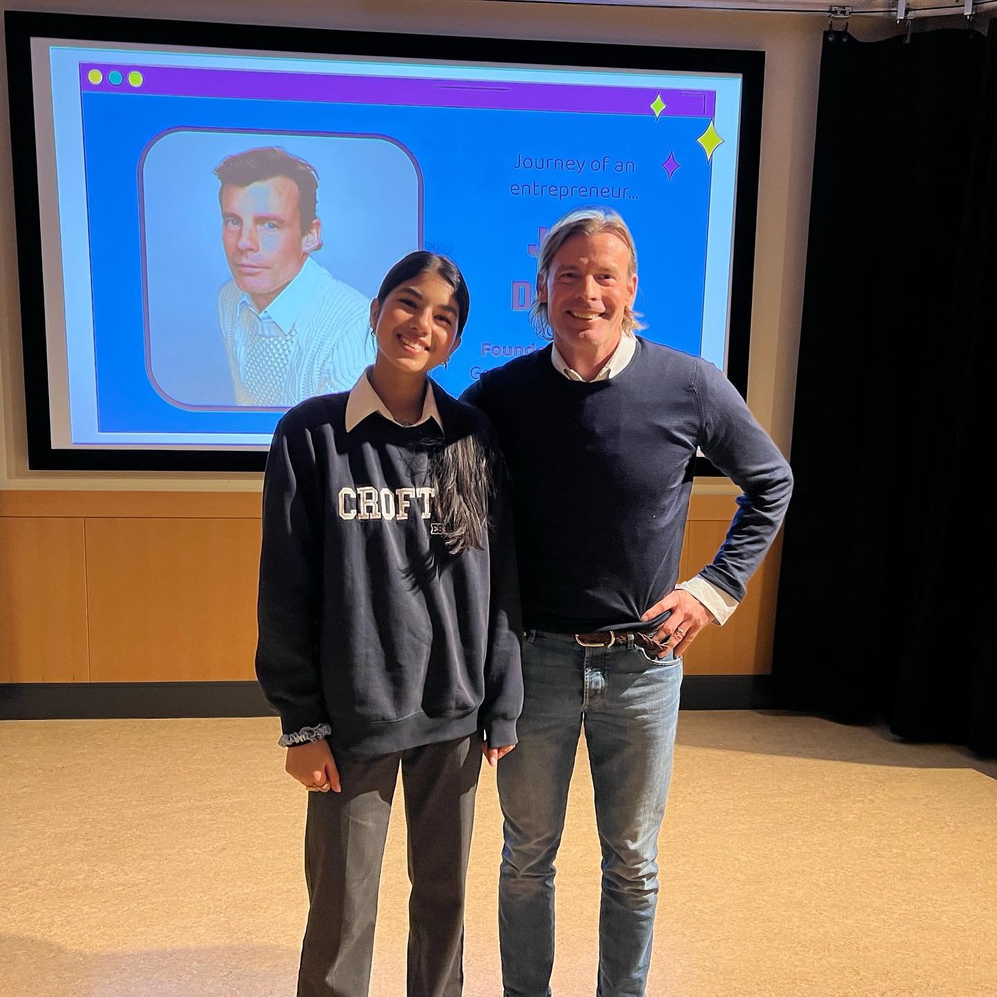 Last week, @yasminkahkesh had the honour of interviewing John DeHart, Co-Founder of Nurse Next Door and @croftonhouseschool Dad! 🏥 🚑 🚀

John shared his journey as an entrepreneur, starting at Cornell University. He then embarked on his most succes