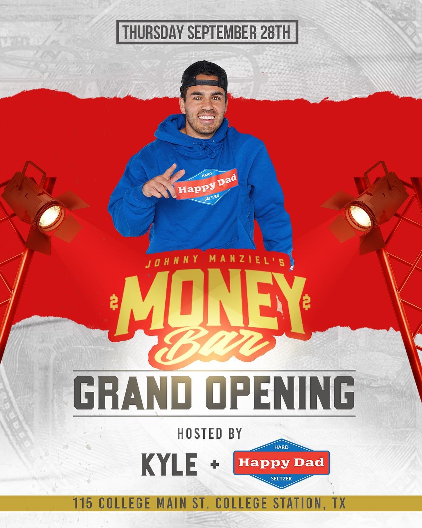 Grand Opening with @kyle and @happydad 🔥 PRE-PARTY starts at 6pm today!