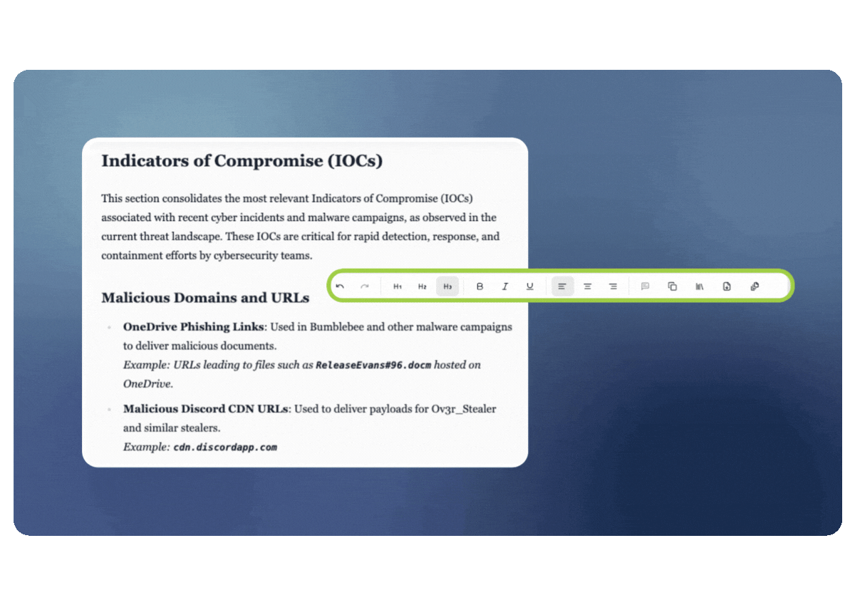 AI Intelligence Reporting Software | Review, Edit & Defend Reports ...