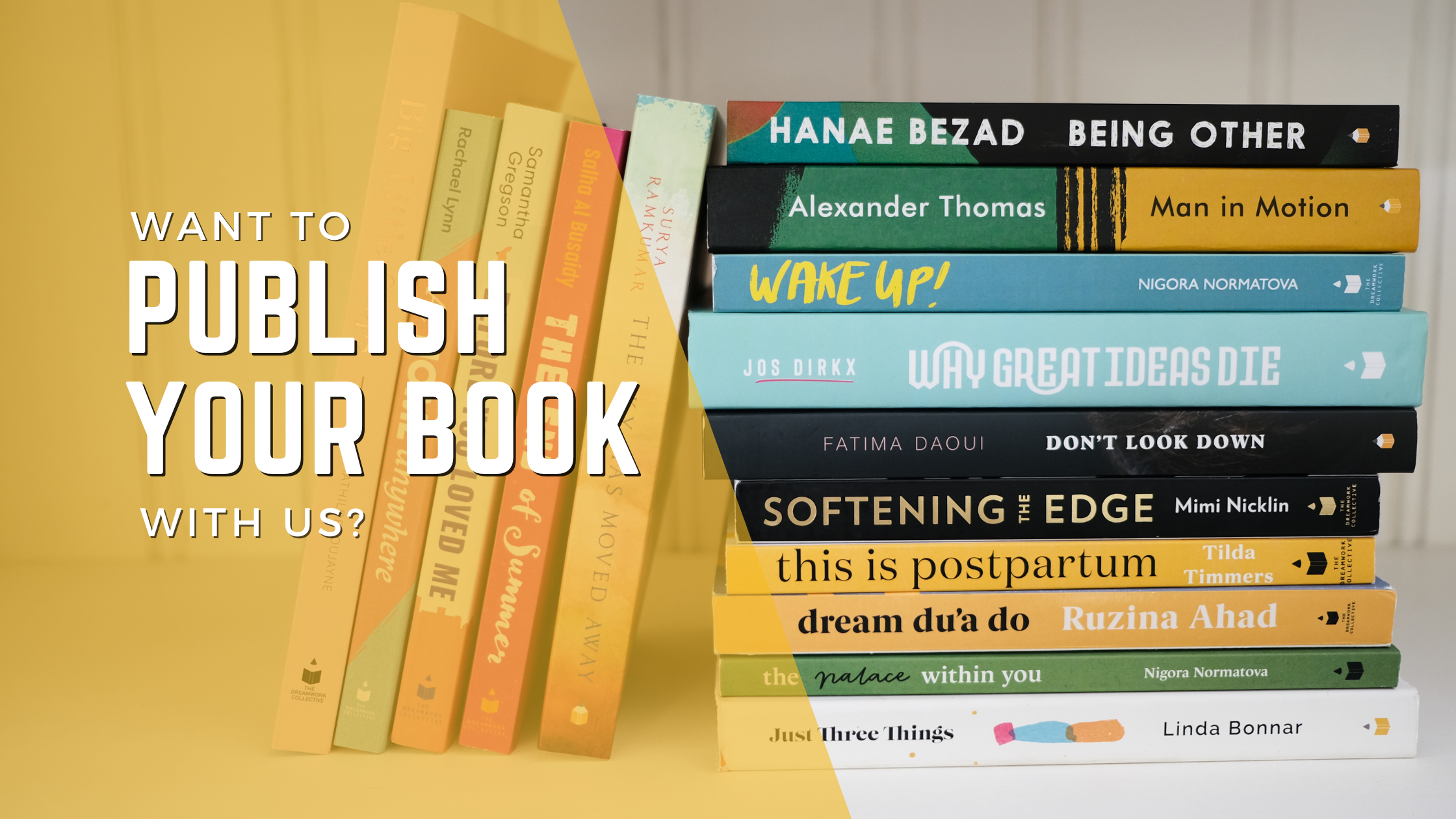 Publish your book with the dreamwork collective