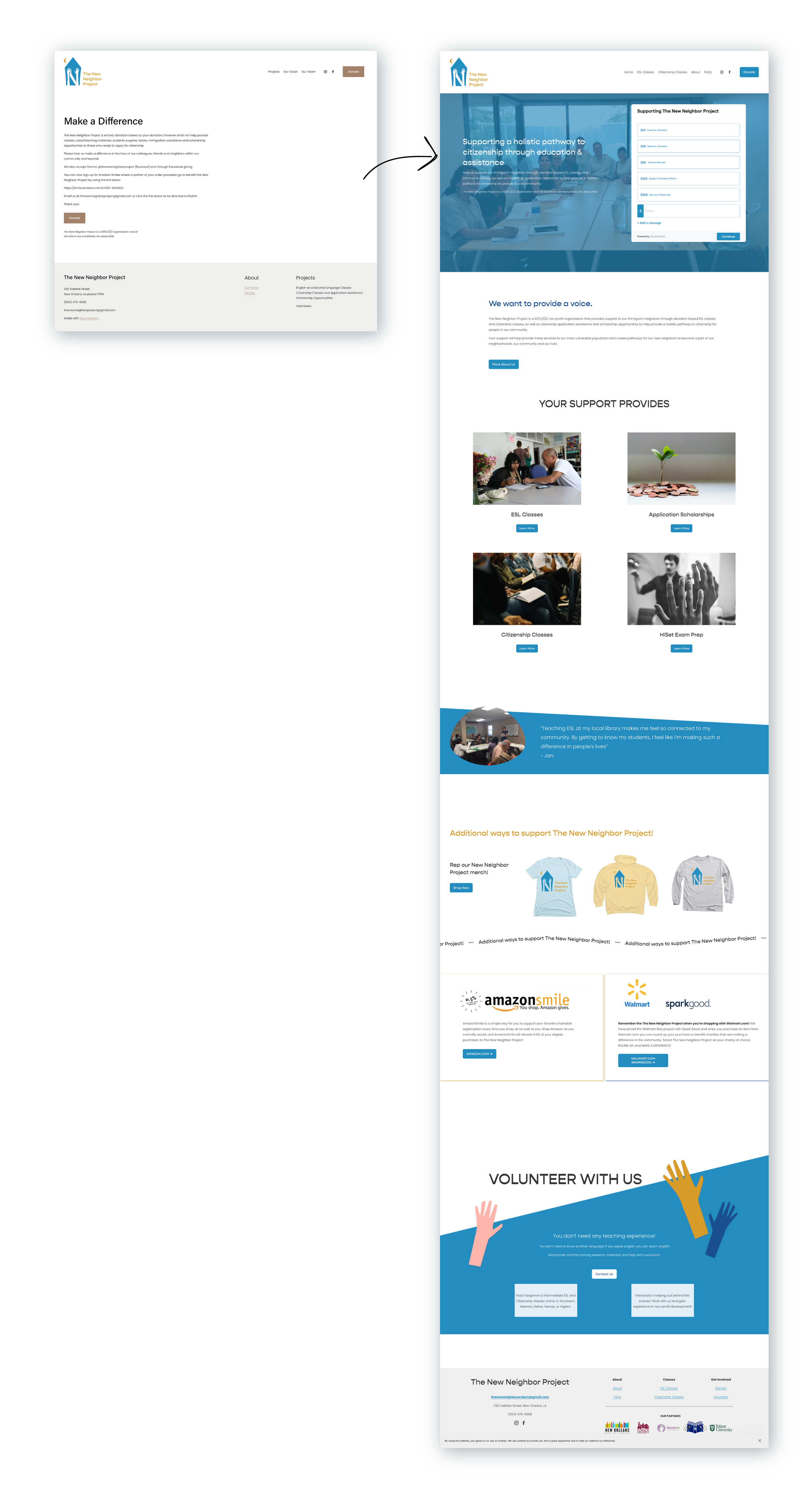 DONATE PAGE