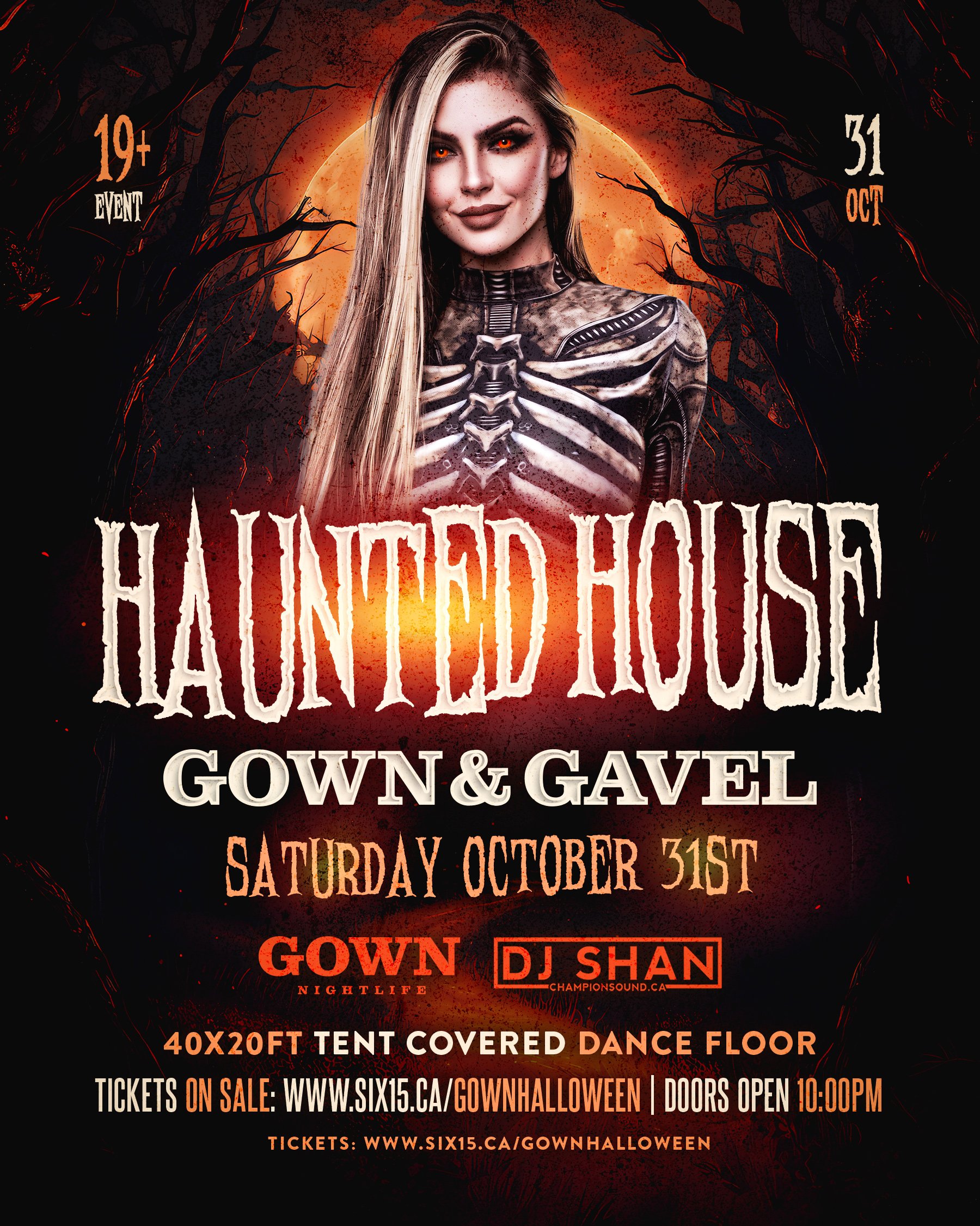 Gown Saturday HAUNTED HOUSE