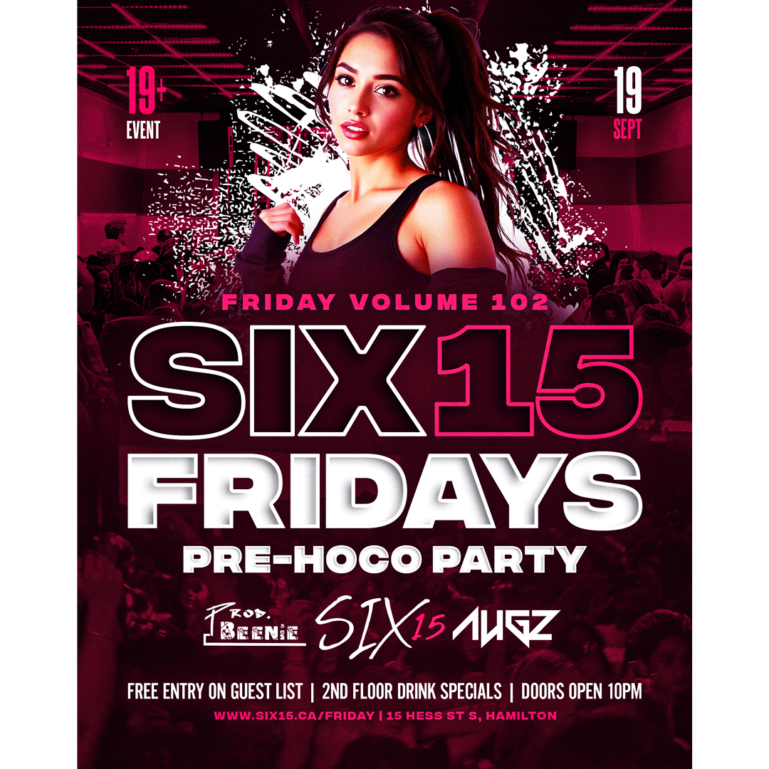 SIX15 Fridays PRE-HOCO Party