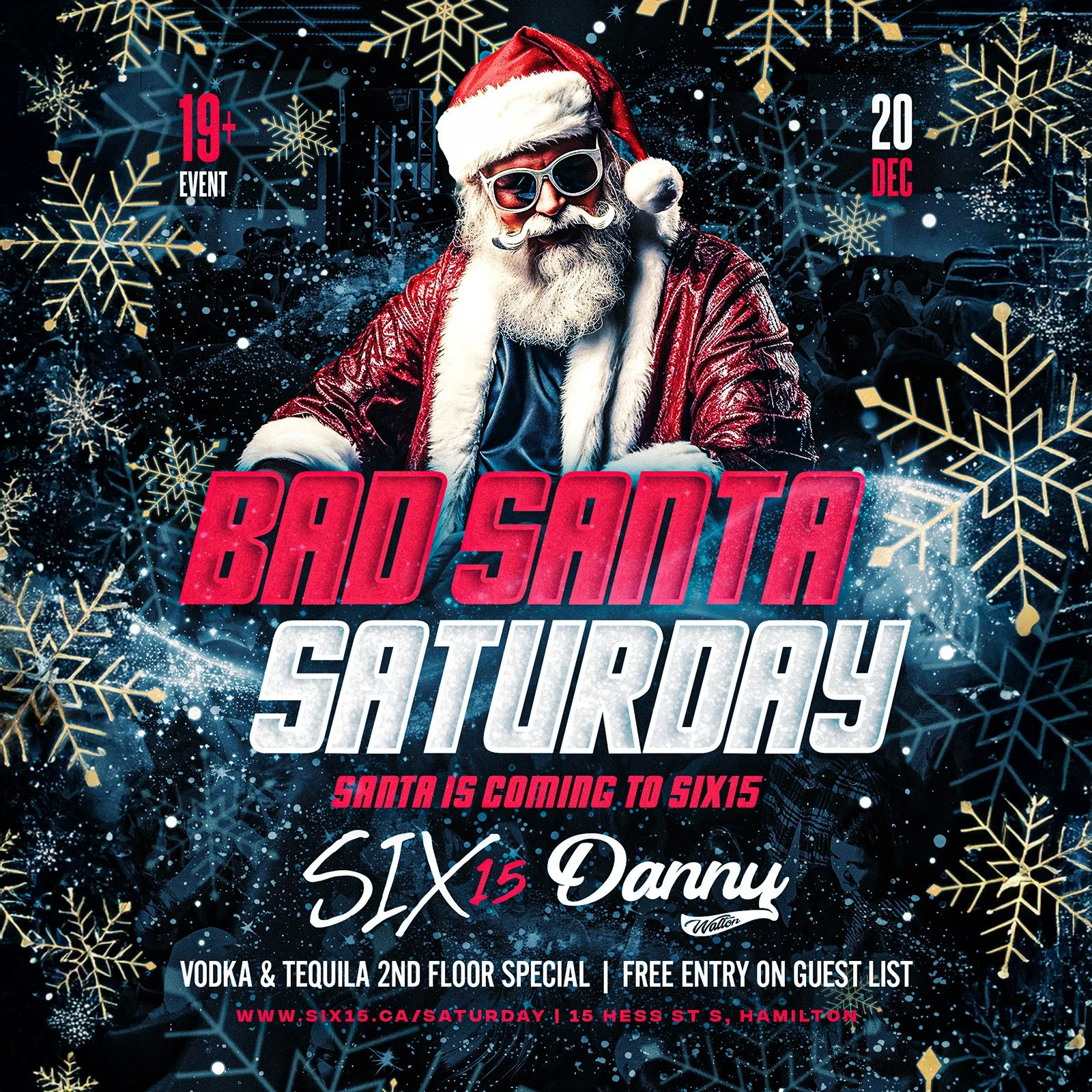 Saturday Bad Santa Party