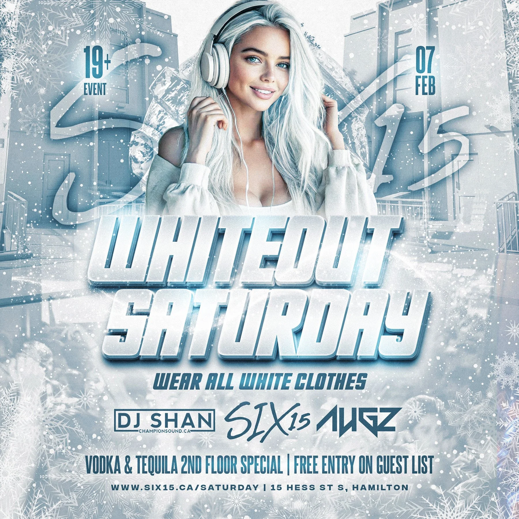 Saturday Whiteout Party