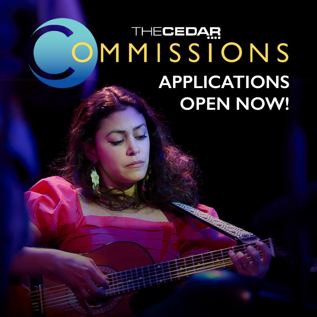 Are you a creative Minnesota musician, sound artist, or composer interested in creating original new work? Apply to be a 2024-25 Cedar Commissions Artist! The Cedar Commissions is a program that commissions 6 local, emerging artists each year to comp