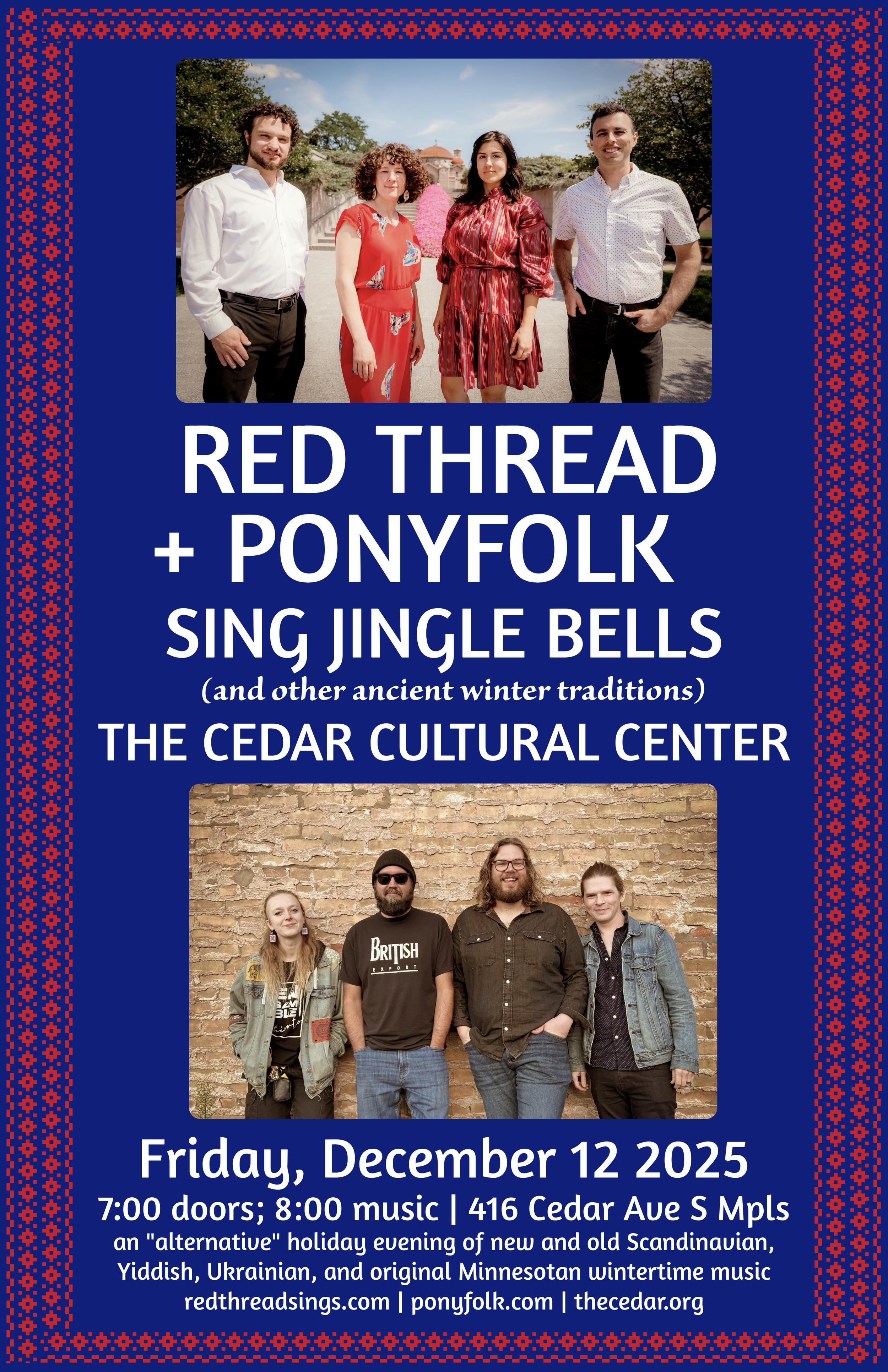RED THREAD AND PONYFOLK SING JINGLE BELLS