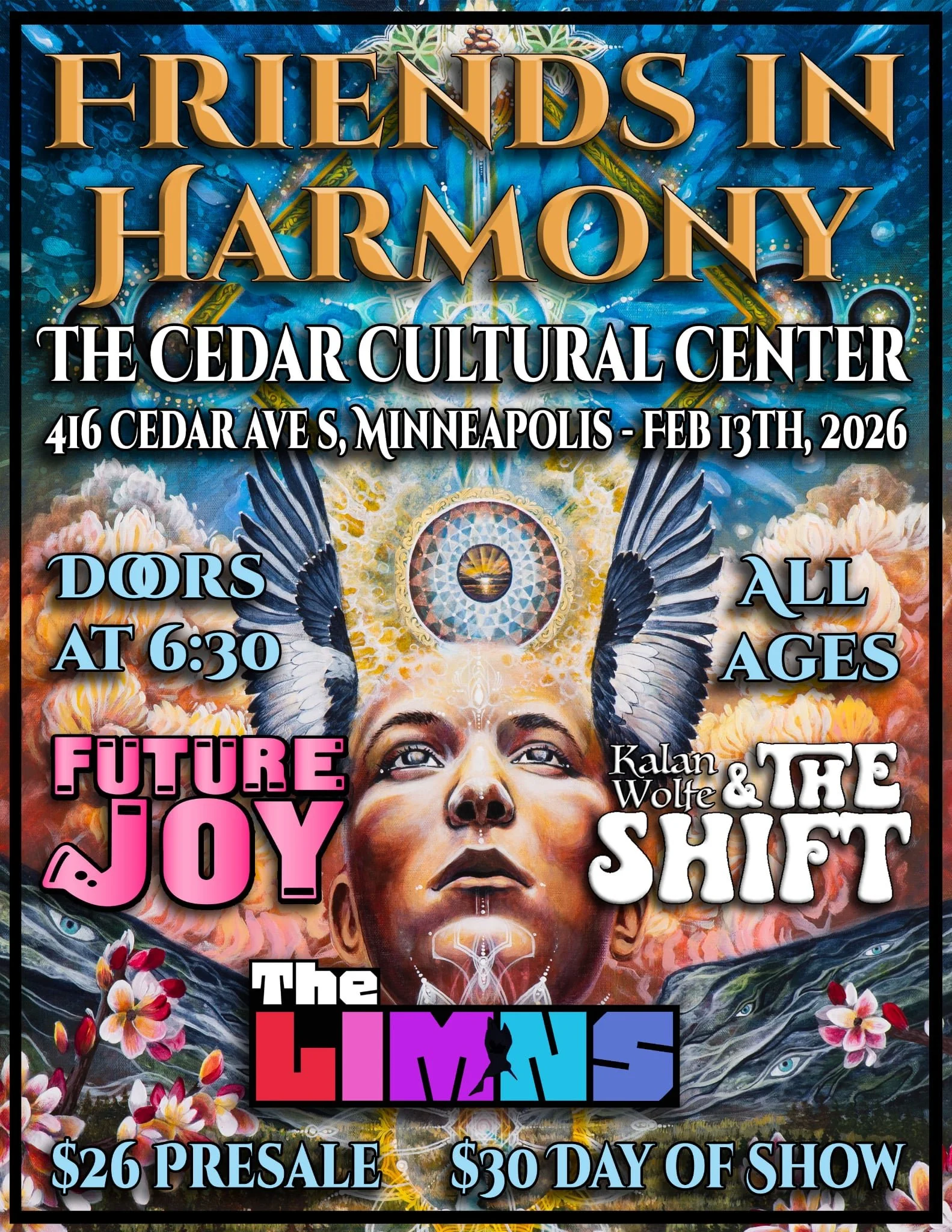 FUTURE JOY, KALAN WOLFE &amp; THE SHIFT, and THE LIMNS