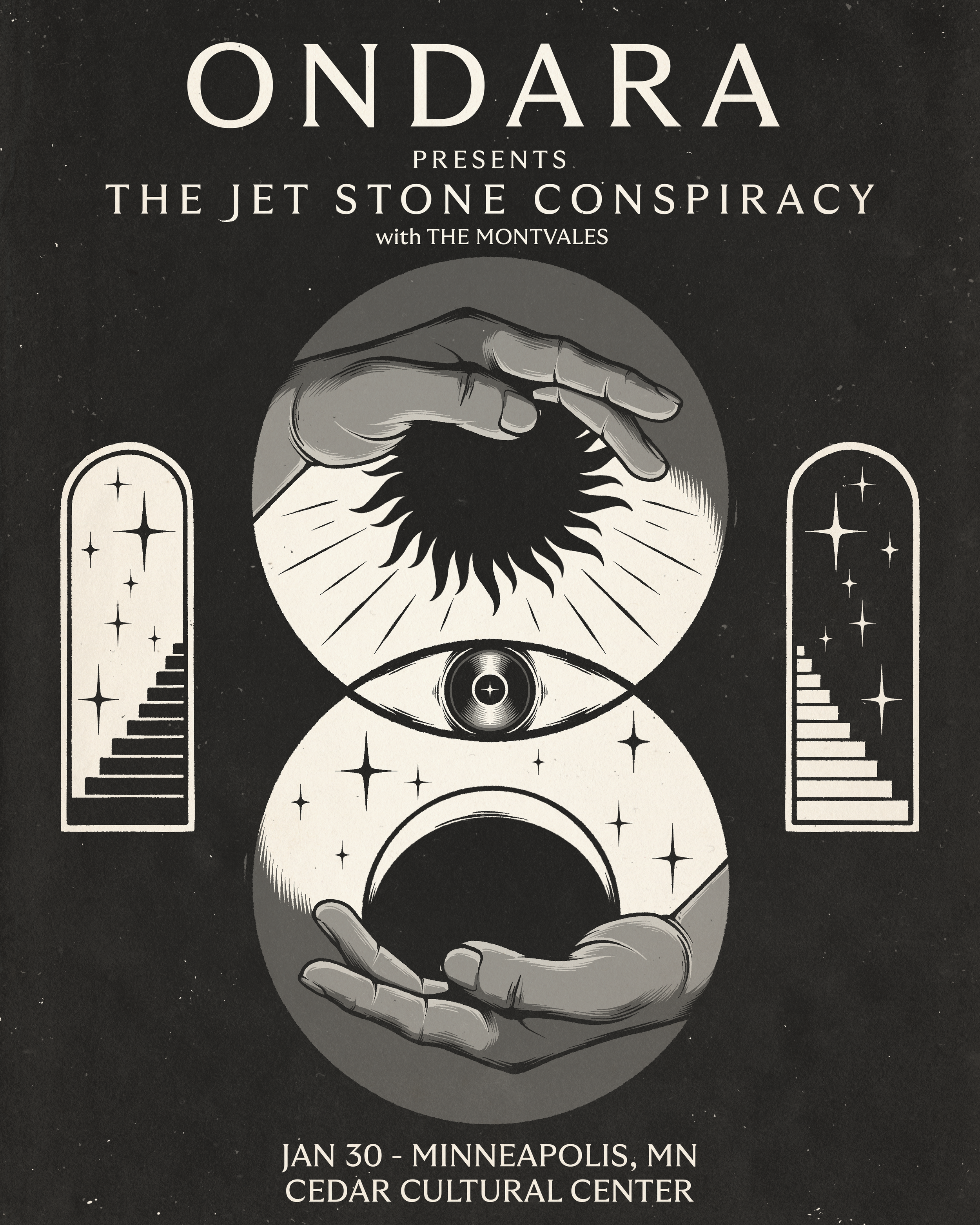 ONDARA PRESENTS THE JET STONE CONSPIRACY with The Montvales