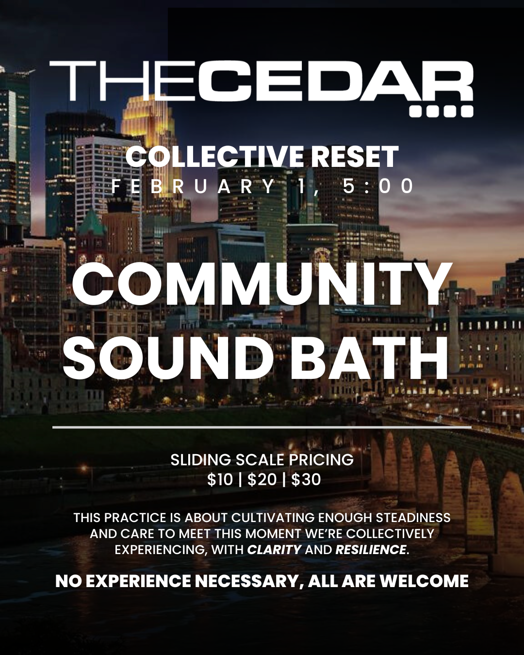 Collective Reset: Community Sound Bath