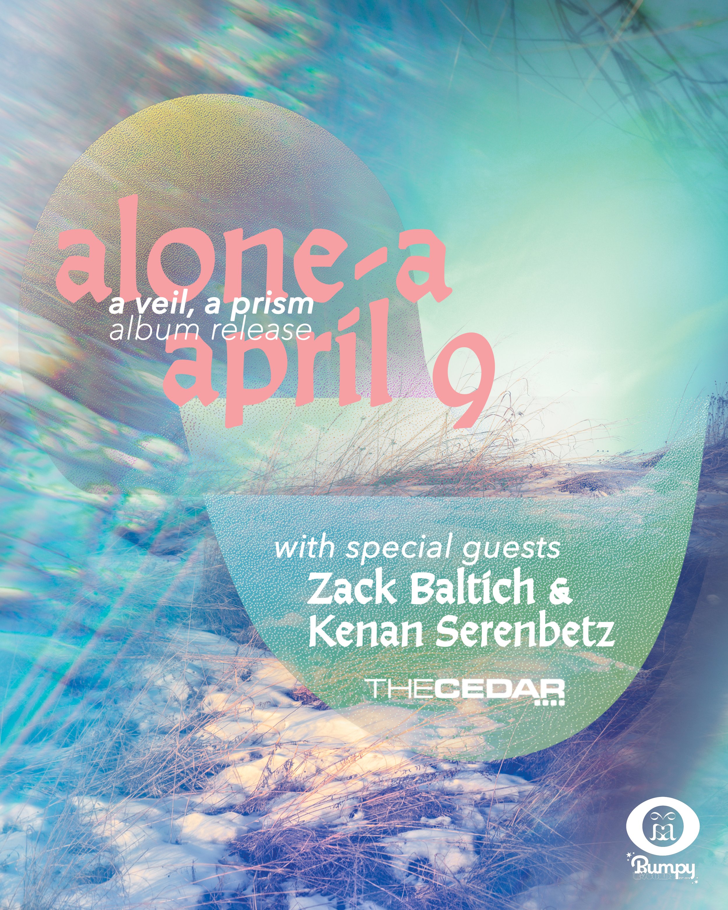alone-a “a veil, a prism” album release with Zack Baltich and Kenan Serenbetz&nbsp;