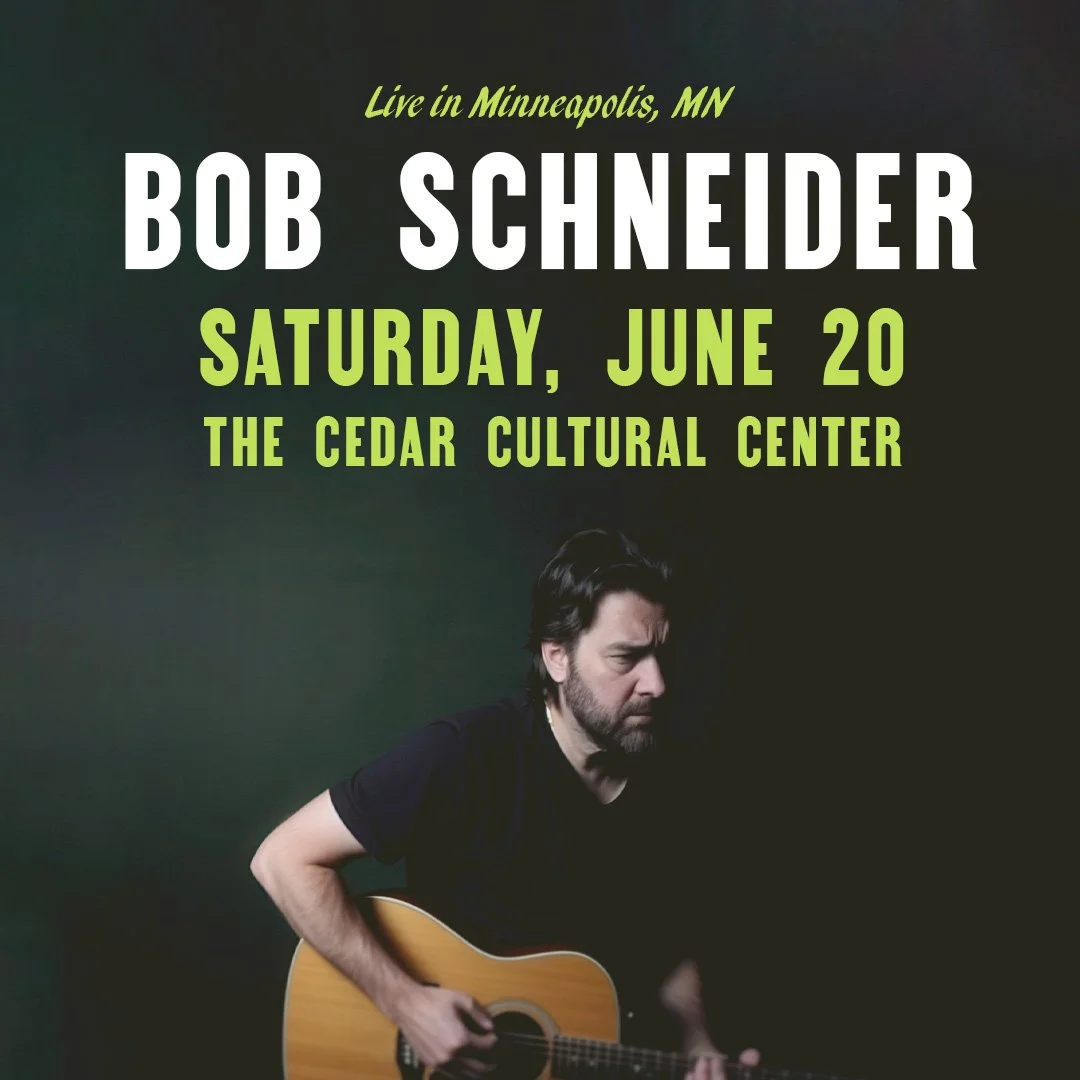 First Avenue presents BOB SCHNEIDER