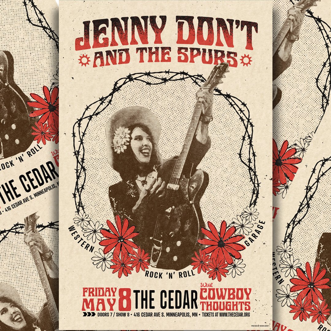 JENNY DON'T AND THE SPURS with Cowboy Thoughts