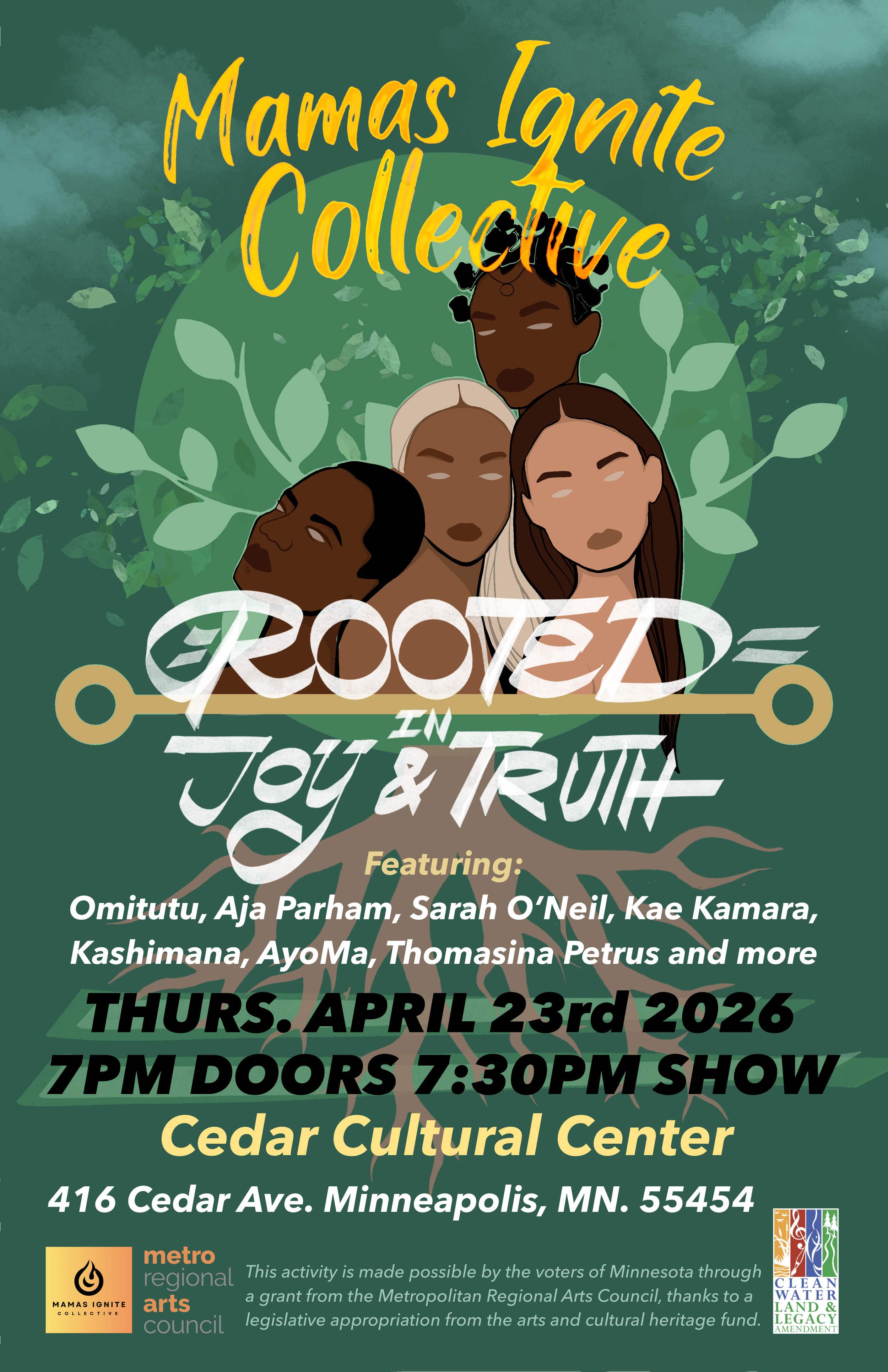 Mamas Ignite Collective presents ROOTED IN JOY AND TRUTH