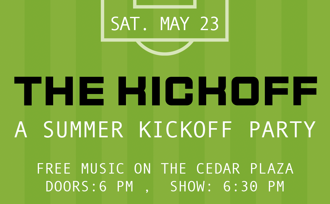 THE KICKOFF: A Summer Kickoff Party