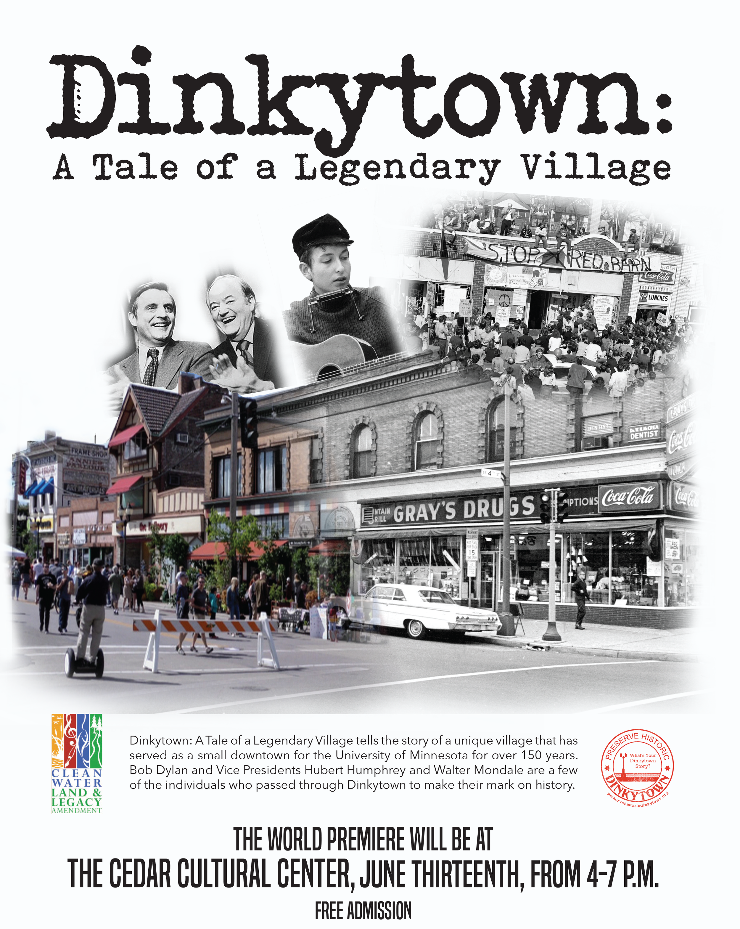 "Dinkytown: A Tale of a Legendary Village" Film Screening