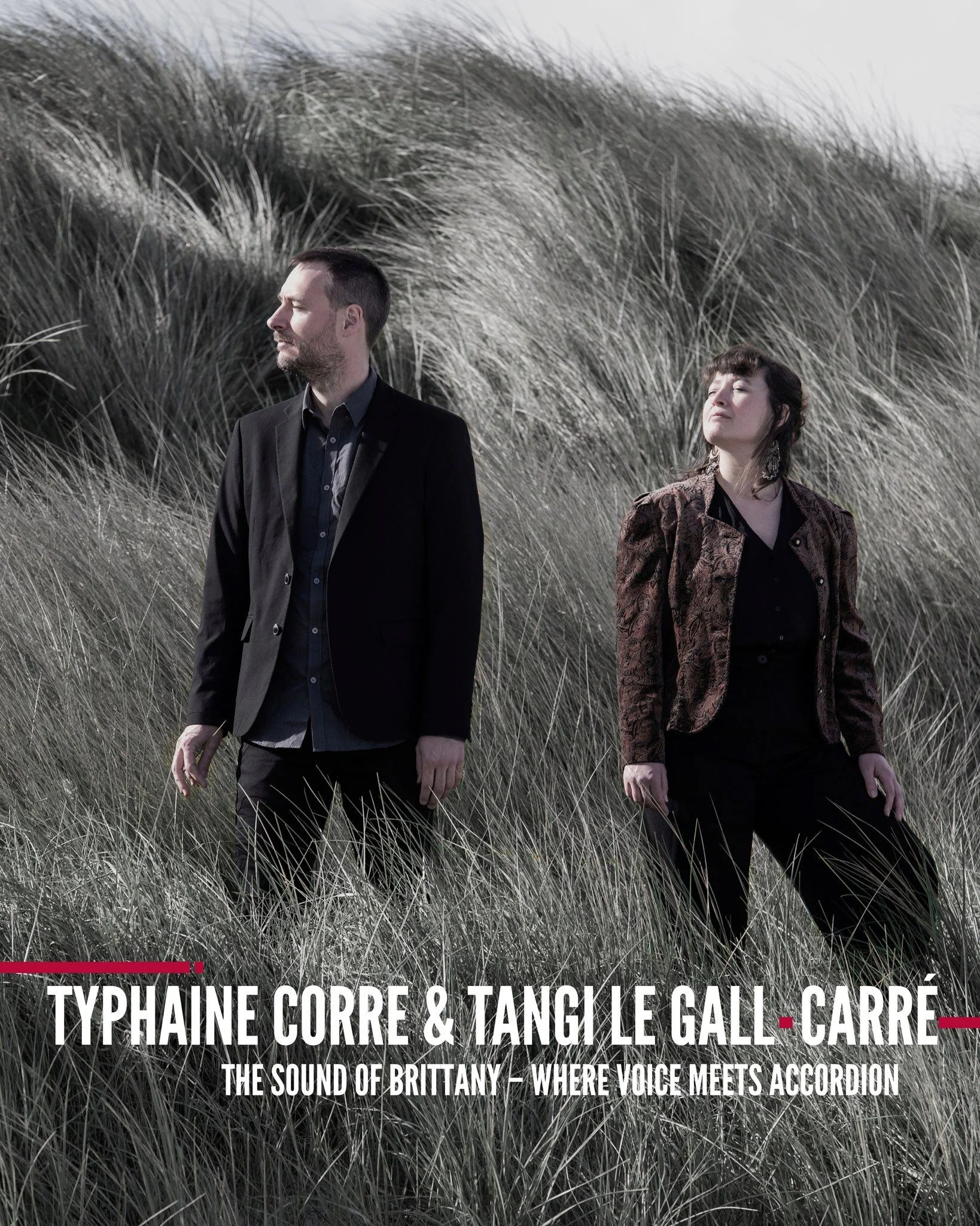 The Cedar Presents
TANGI LE GALL-CARRE &amp; TYPHAINE CORRE
Tuesday, September 29, 2026 / Doors: 7:00 PM / Show: 7:30 PM
All Ages
Seated

From the heart of Brittany comes a duo redefining traditional sound. Accordionist Tangi Le Gall-Carr&eacute;, fo