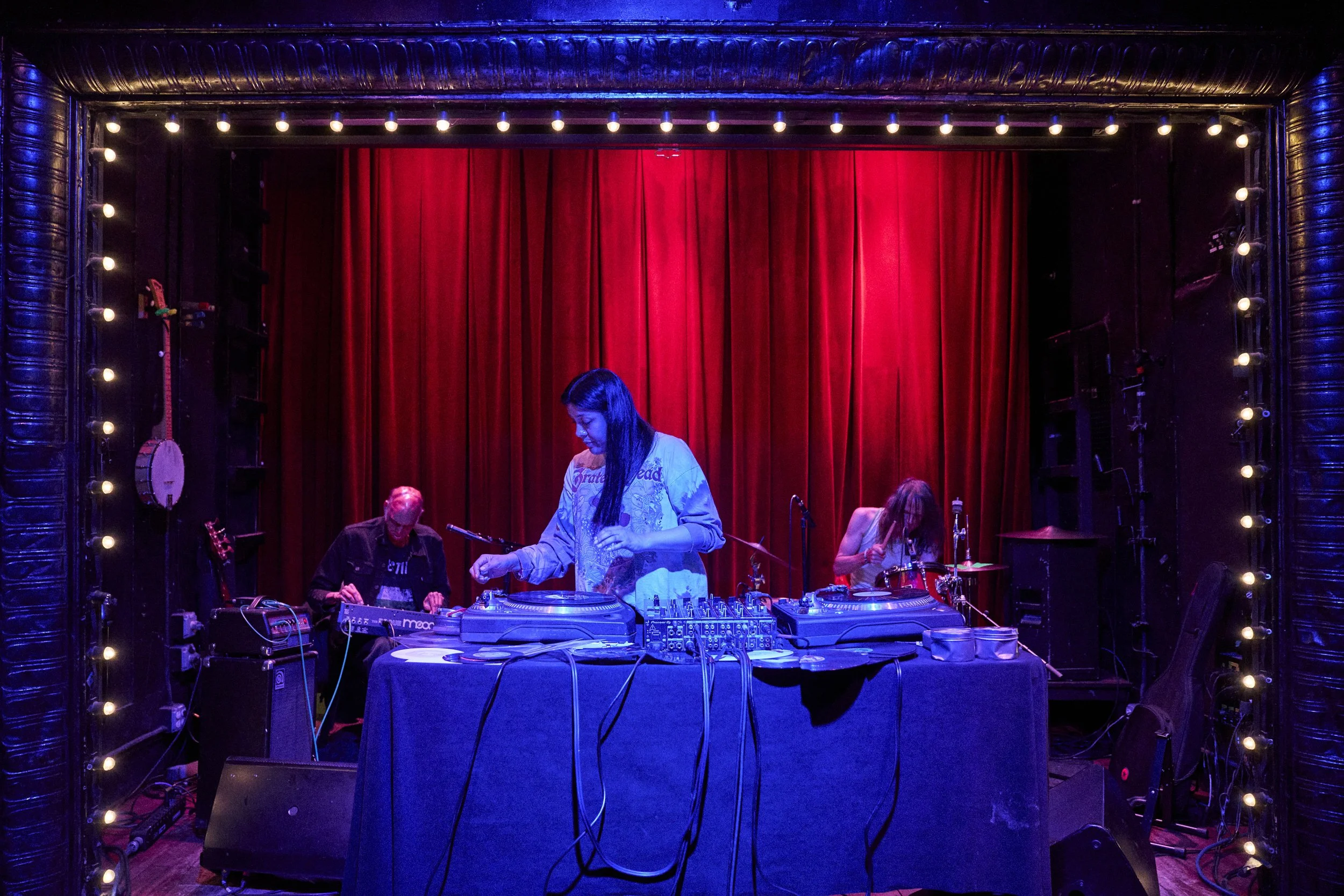 MARIA CHÁVEZ, SHAZAD ISMAILY, &amp; GREG SAUNIER and ELORI SAXL &amp; HENRY SOLOMON