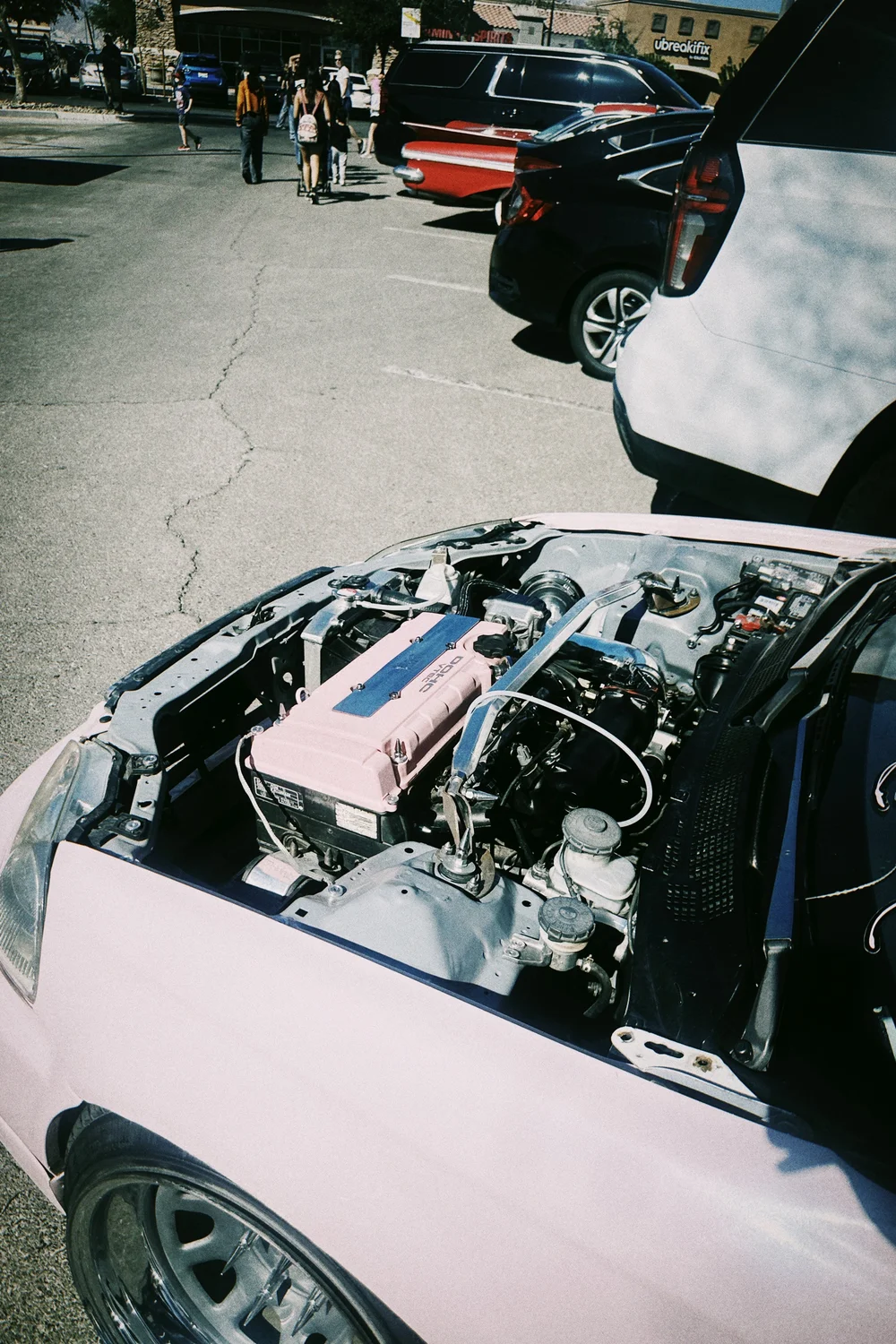 Donavan's Honda Civic front.