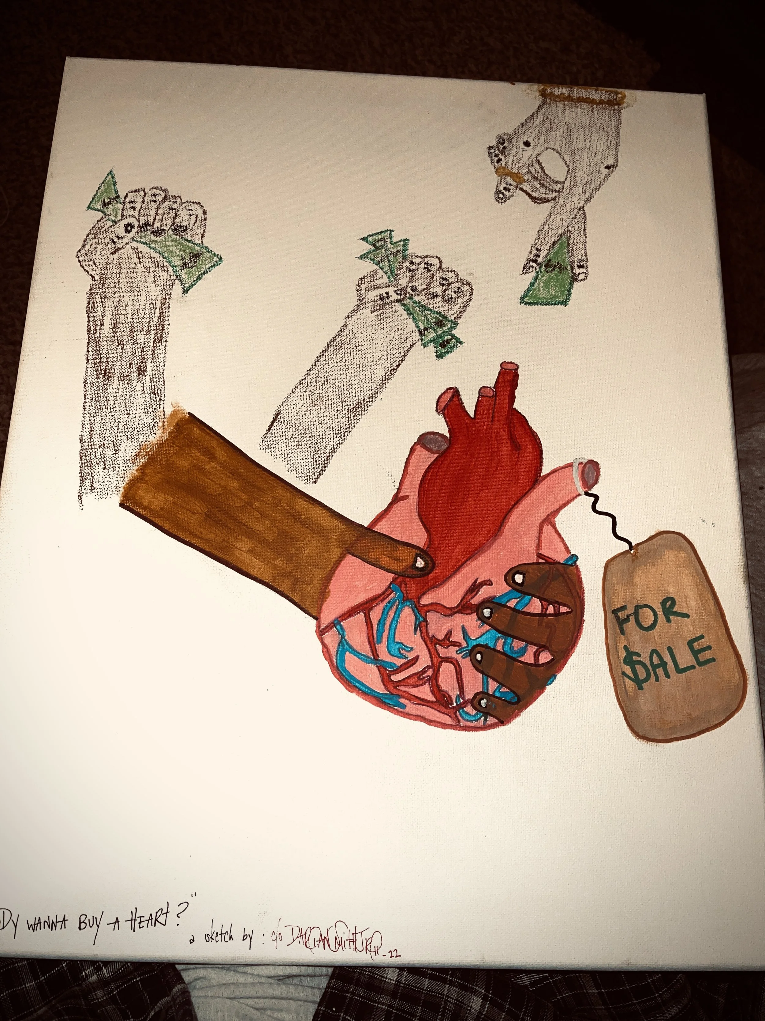 ANYBODY WANNA BUY A HEART?