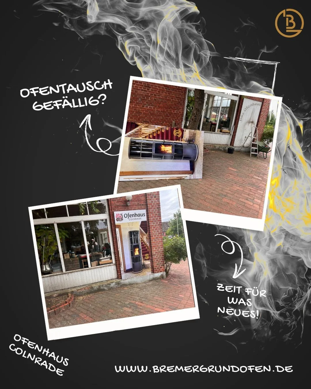 #ofentausch 
#fassade 
#grundofen 
#ofenhaus 
#neues