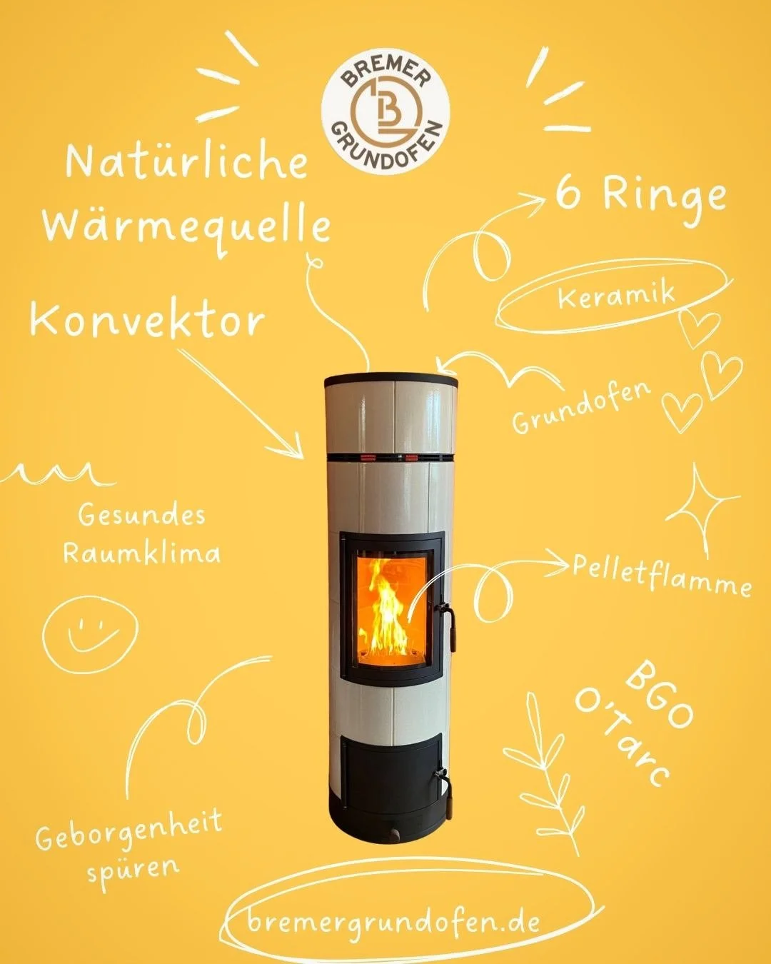 Nat&uuml;rliche W&auml;rmequelle
#geborgenheit 
#w&auml;rmequelle 
#pellets 
#raumklima 
#feuer