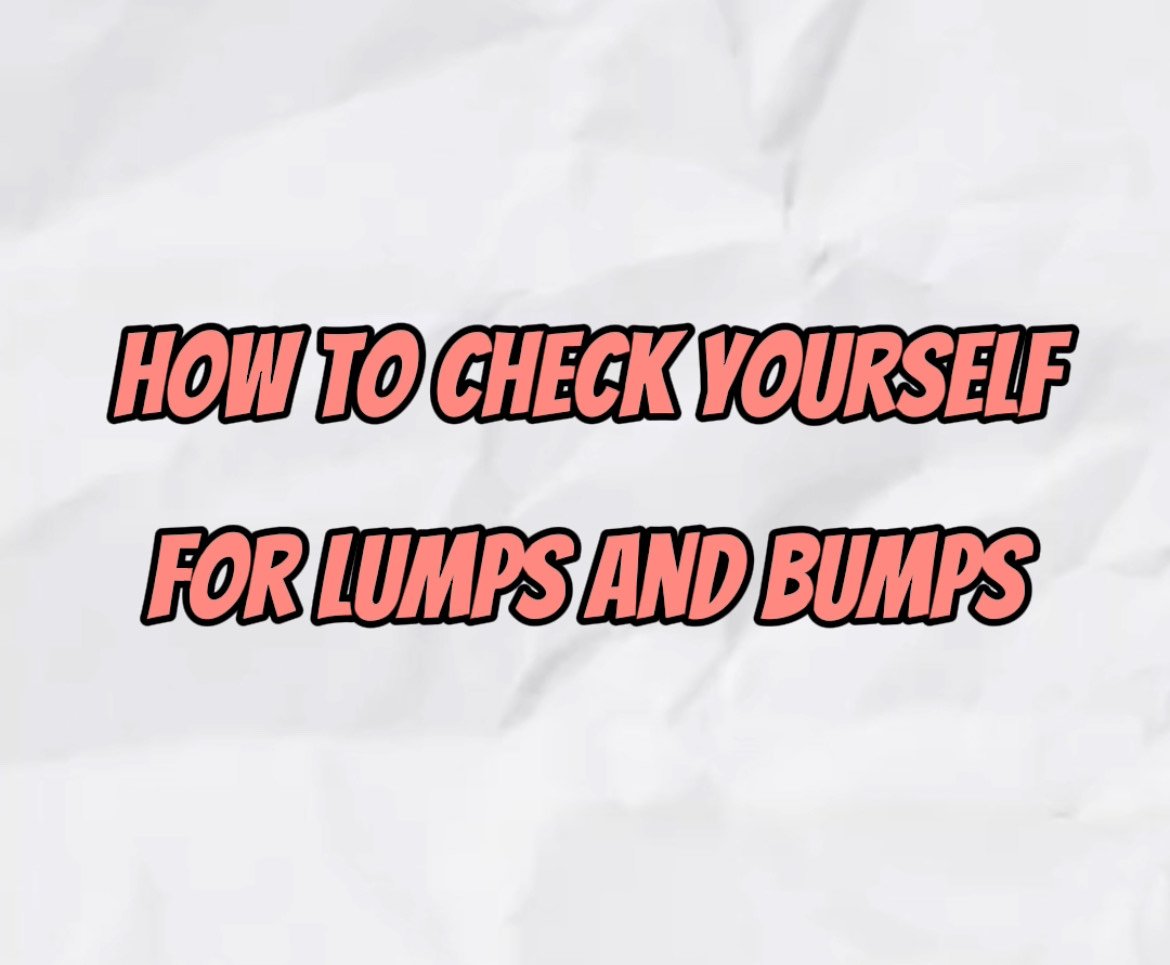 How to check yourself for Lumps and Bumps: Breast, Cervical, Testicular and Prostate Cancer | UCDSU