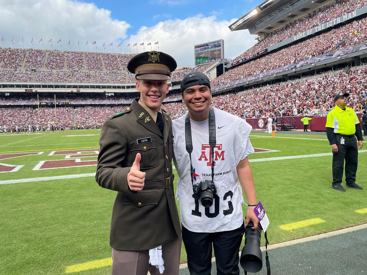 wow. just wow. 

words can&rsquo;t describe how special it was to go back to aggieland a few days ago. 

growing up, kyle field was my happy place, the war hymn was my favorite song and maroon was the only color out there. 

it might be different now