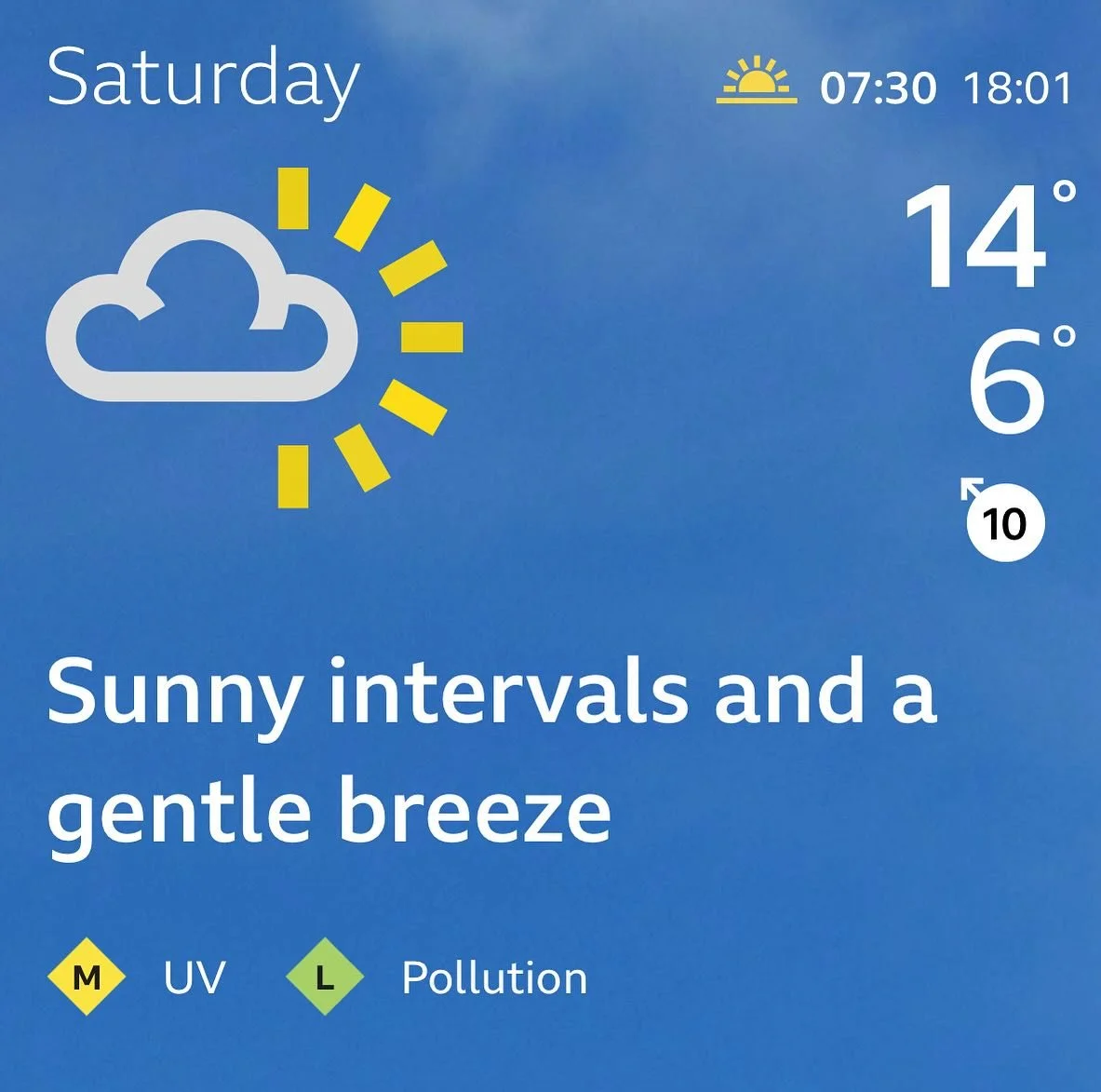 🌞 Looks like the weather is good for Saturday - can&rsquo;t wait!

We&rsquo;ve been so lucky with all our amazing volunteers &mdash; thank you so much! 💛

We&rsquo;re full up this time, so if I don&rsquo;t have you confirmed, please don&rsquo;t tur