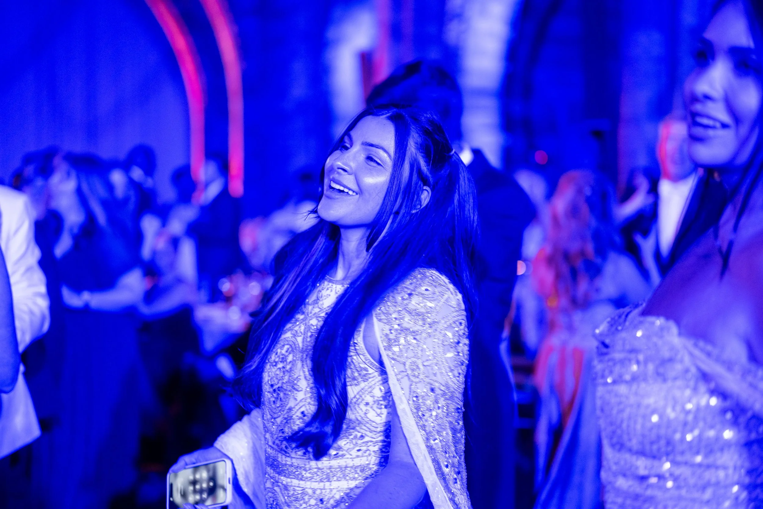Guest enjoying a gala in London