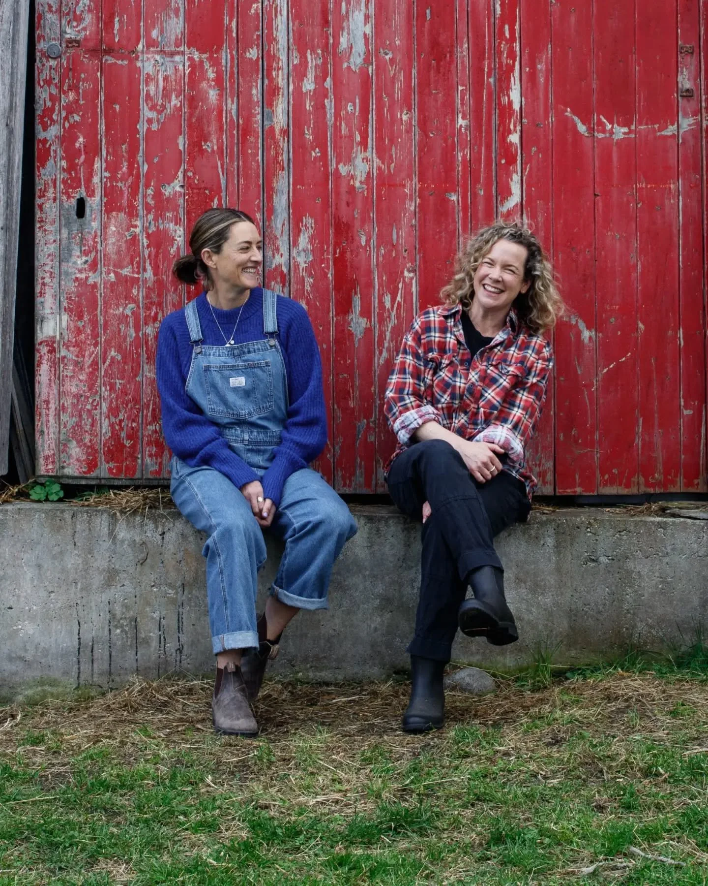 Ohhhhhh hi there.&nbsp;

We're Emily (R) and Maddie (L). We moved to the Huon Valley in Tasmania at a similar time and were fortunate to cross paths (hello volunteering for four years serving on the community childcare committee!) but we also made a 