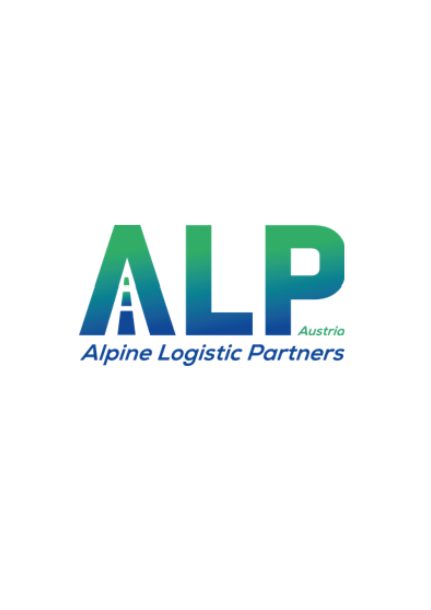 Das Bild zeigt das Logo von der Alpine Logistic Partners Austria.