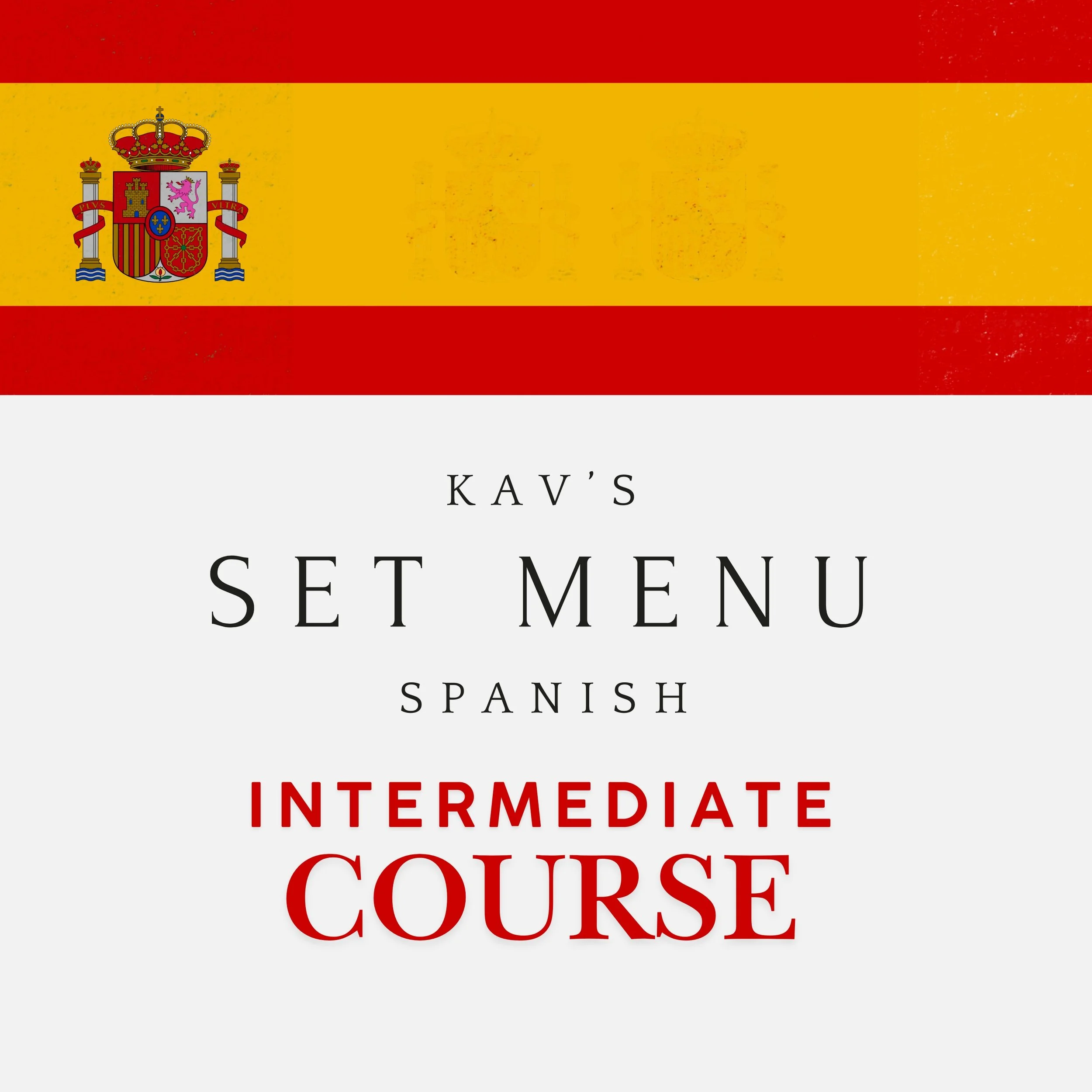 Set Menu Course