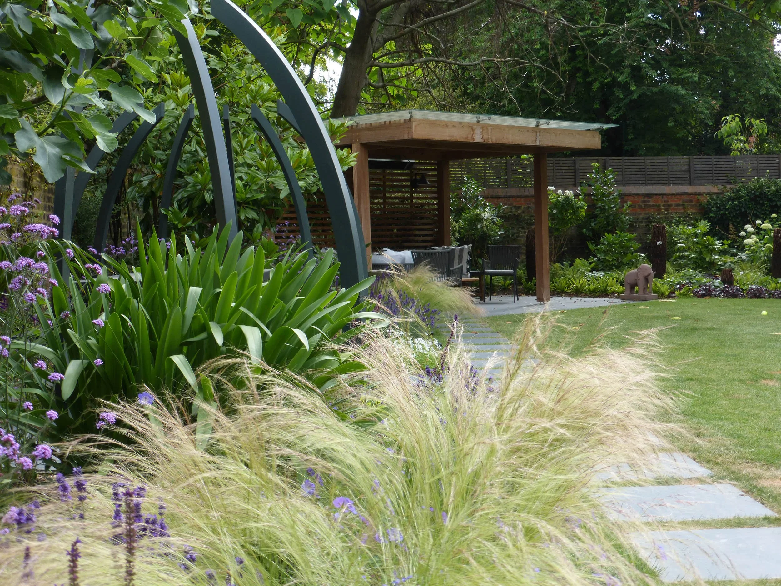 Belsize Park Contemporary Walled Garden — Hampstead Garden Design