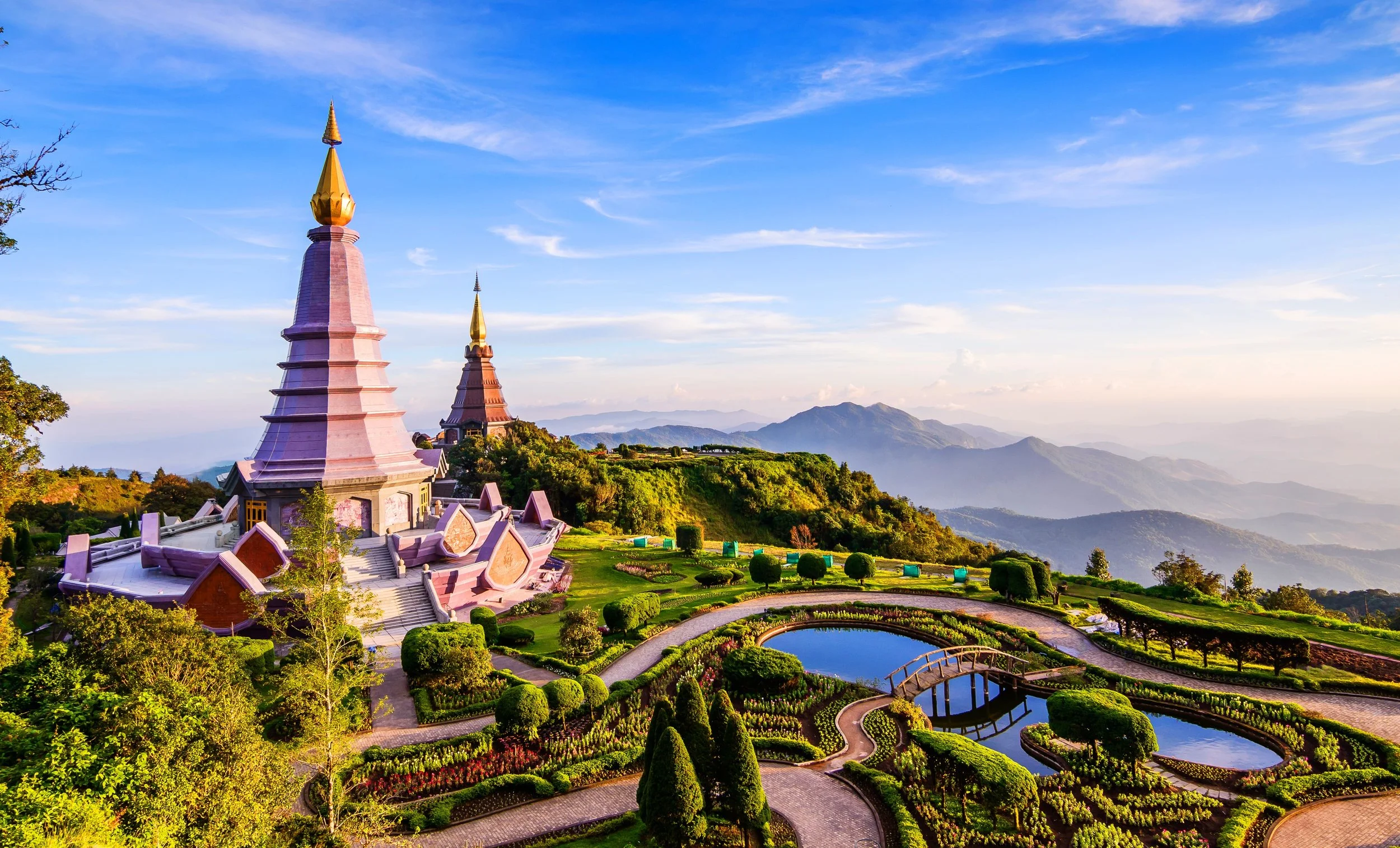 Thailand Two Pagoda, Chiang Mai-min.jpg